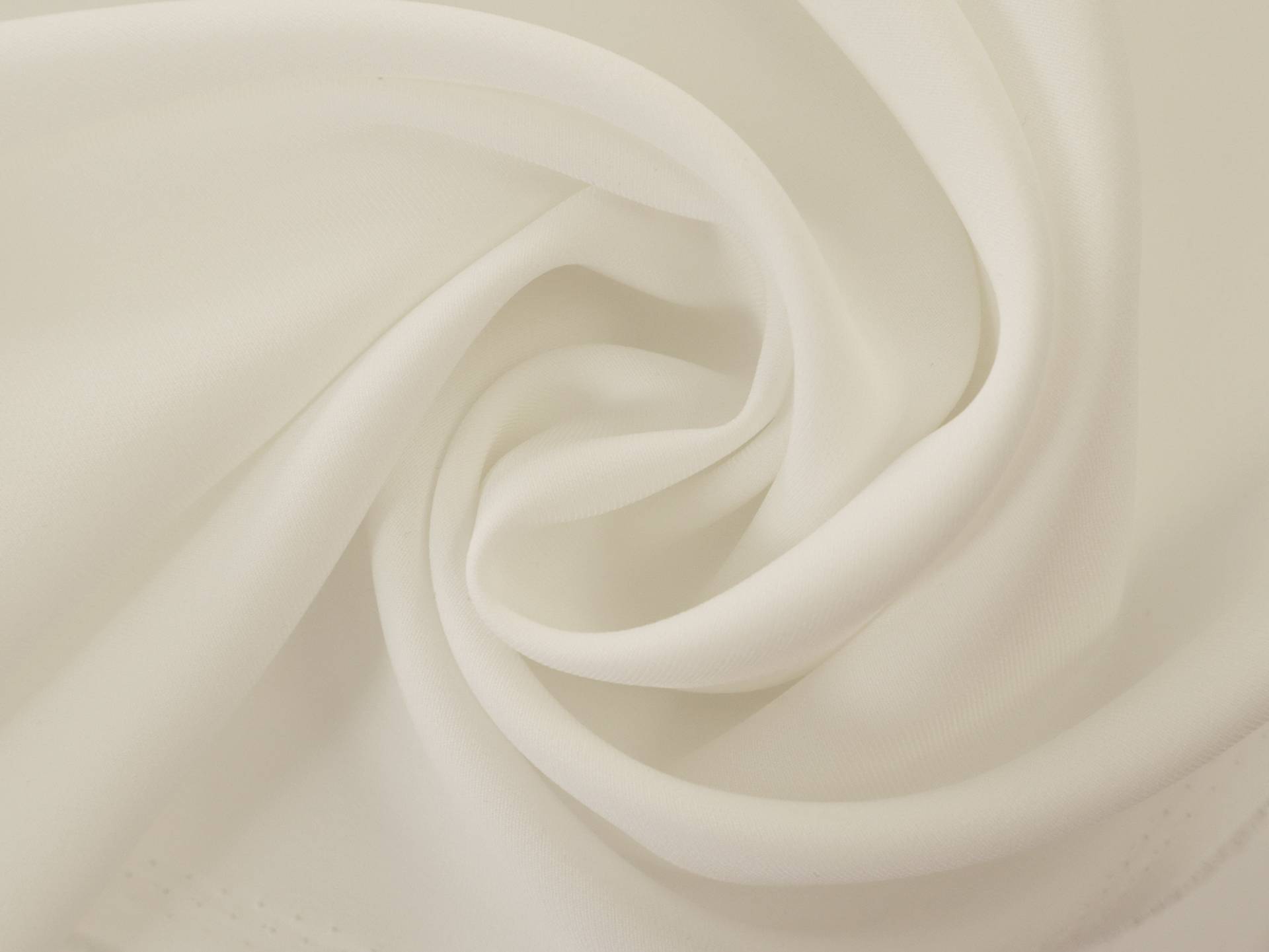 Triacetate Georgette in White