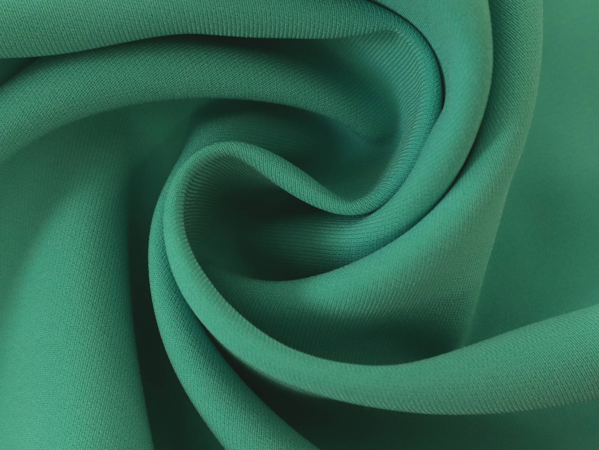 Triacetate Georgette in Seafoam