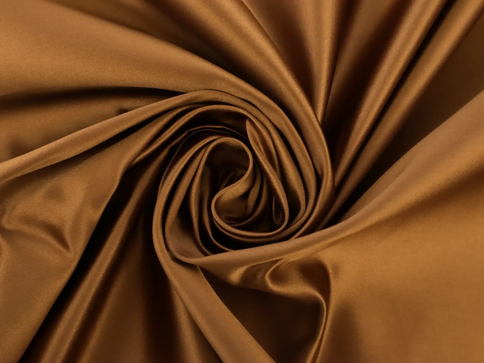 Pure Silk Duchesse Satin in Camel