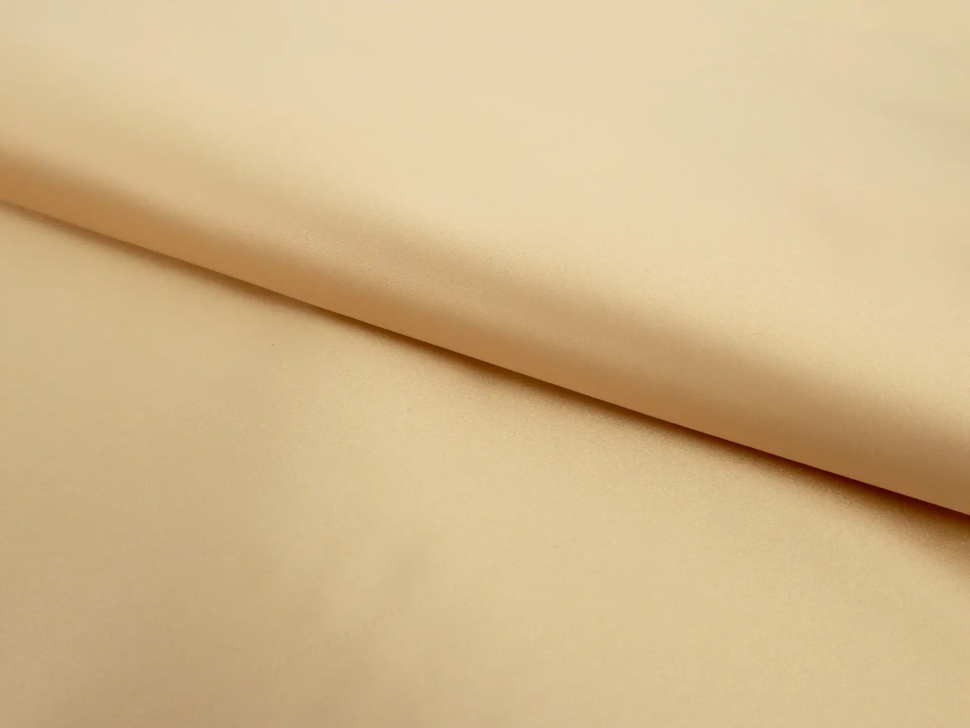 Pure Silk Duchesse Satin in Antique Gold