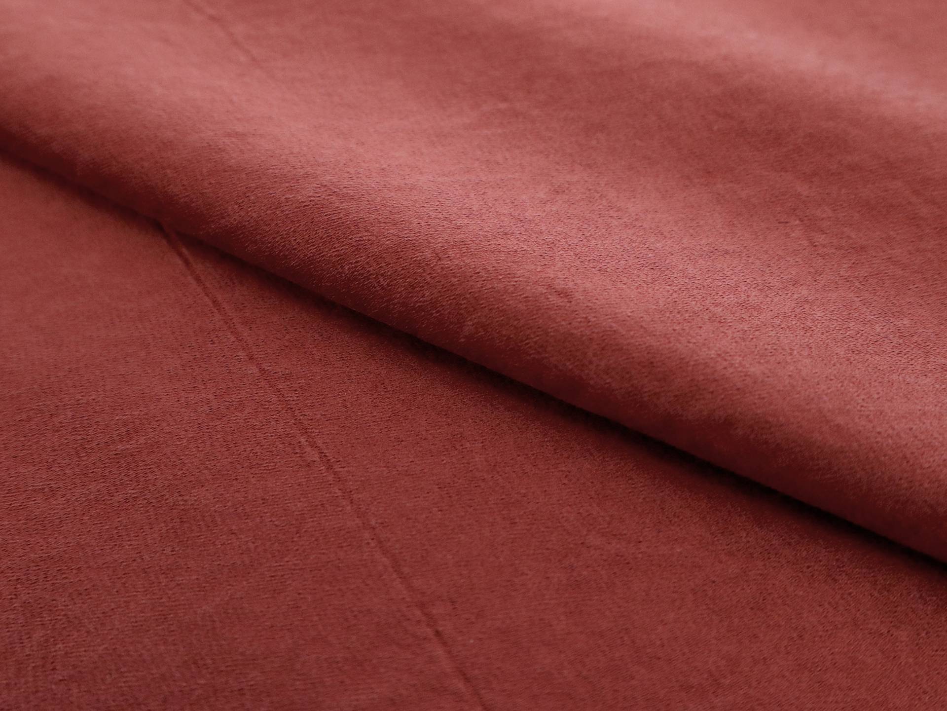 Washed Pure Silk Duchesse Satin in Crimson