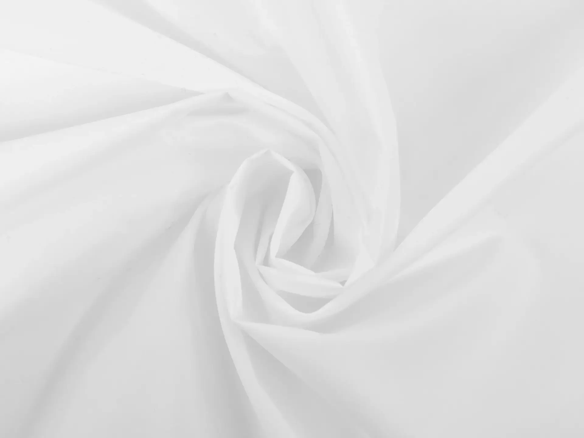 Polyester Ciré in White