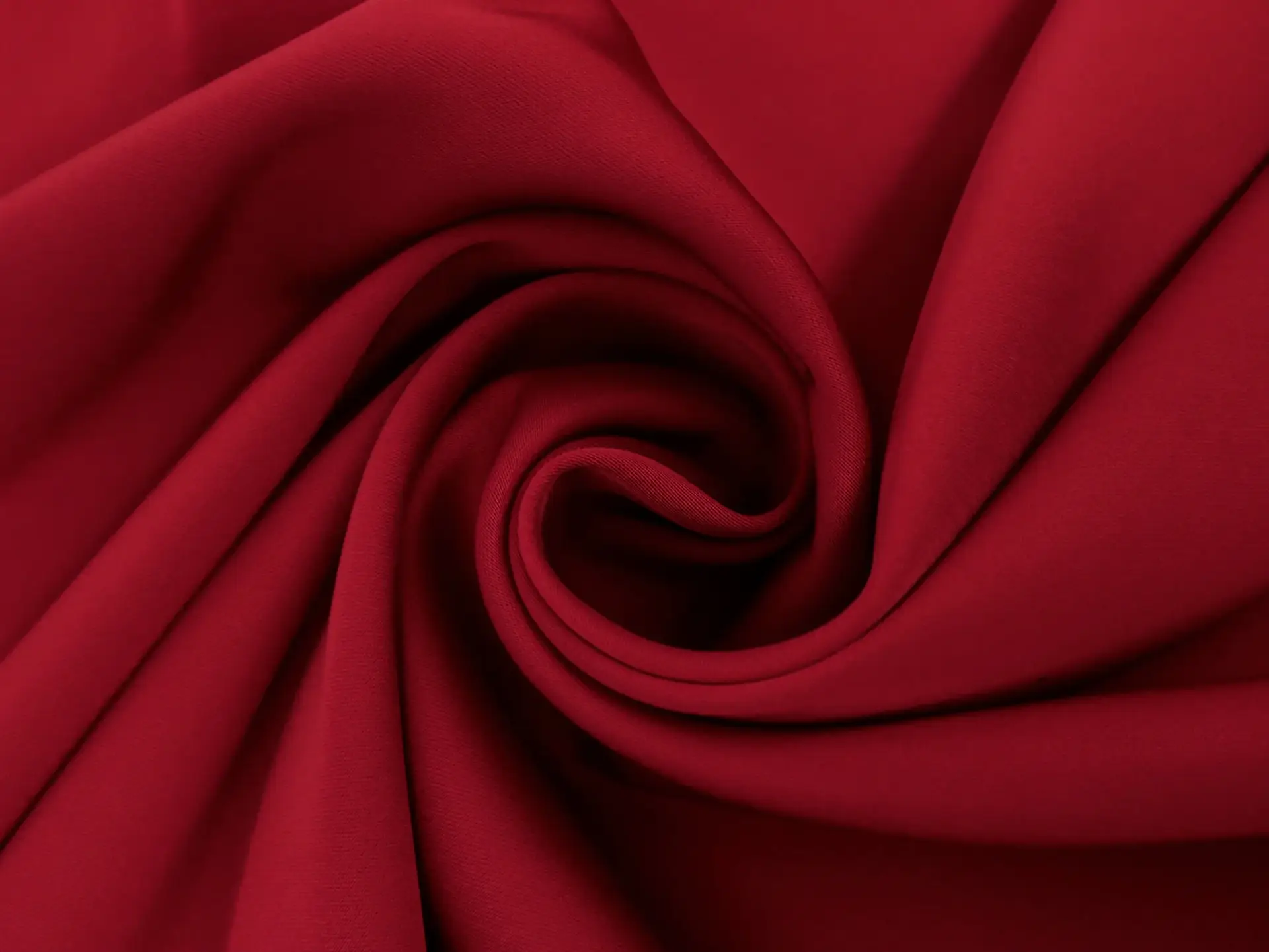 Triacetate Blend heavy Charmeuse in Scarlet