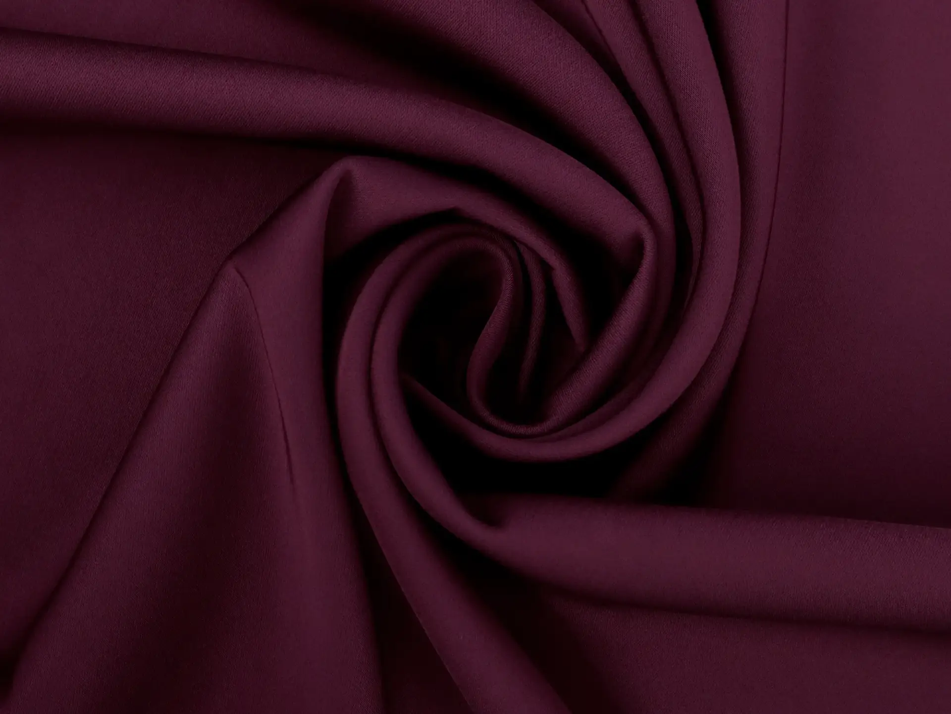 Triacetate Blend Heavy Charmeuse in Wine