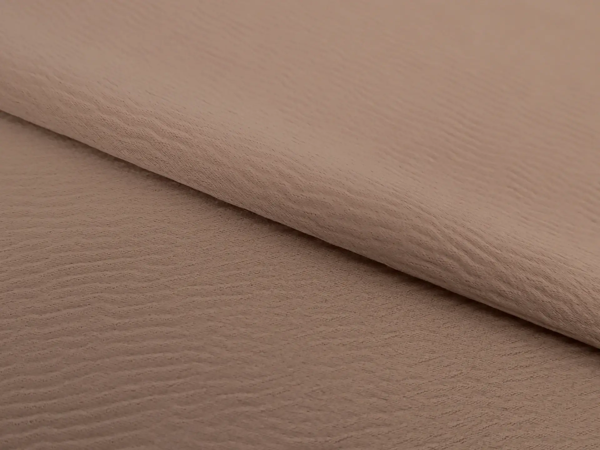Double Face Triacetate Polyester Blend Ripple Satin in Barely Pink