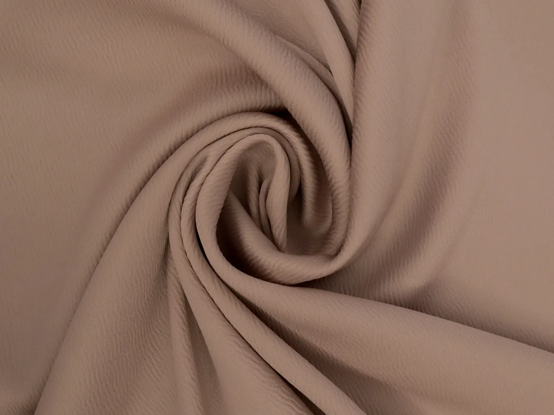 Double Face Triacetate Polyester Blend Ripple Satin in Barely Pink