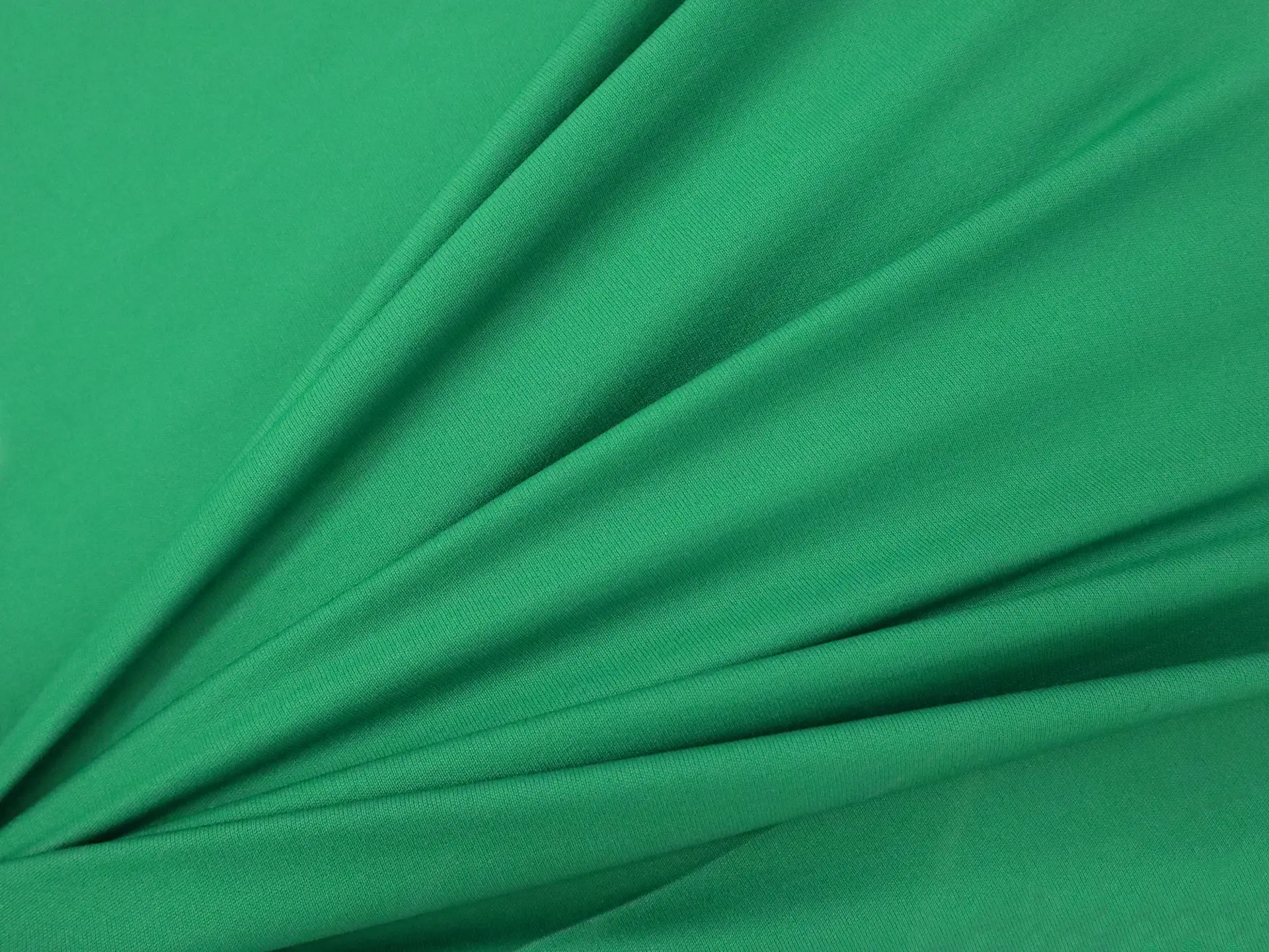 Polyester Knit Lining in Emerald