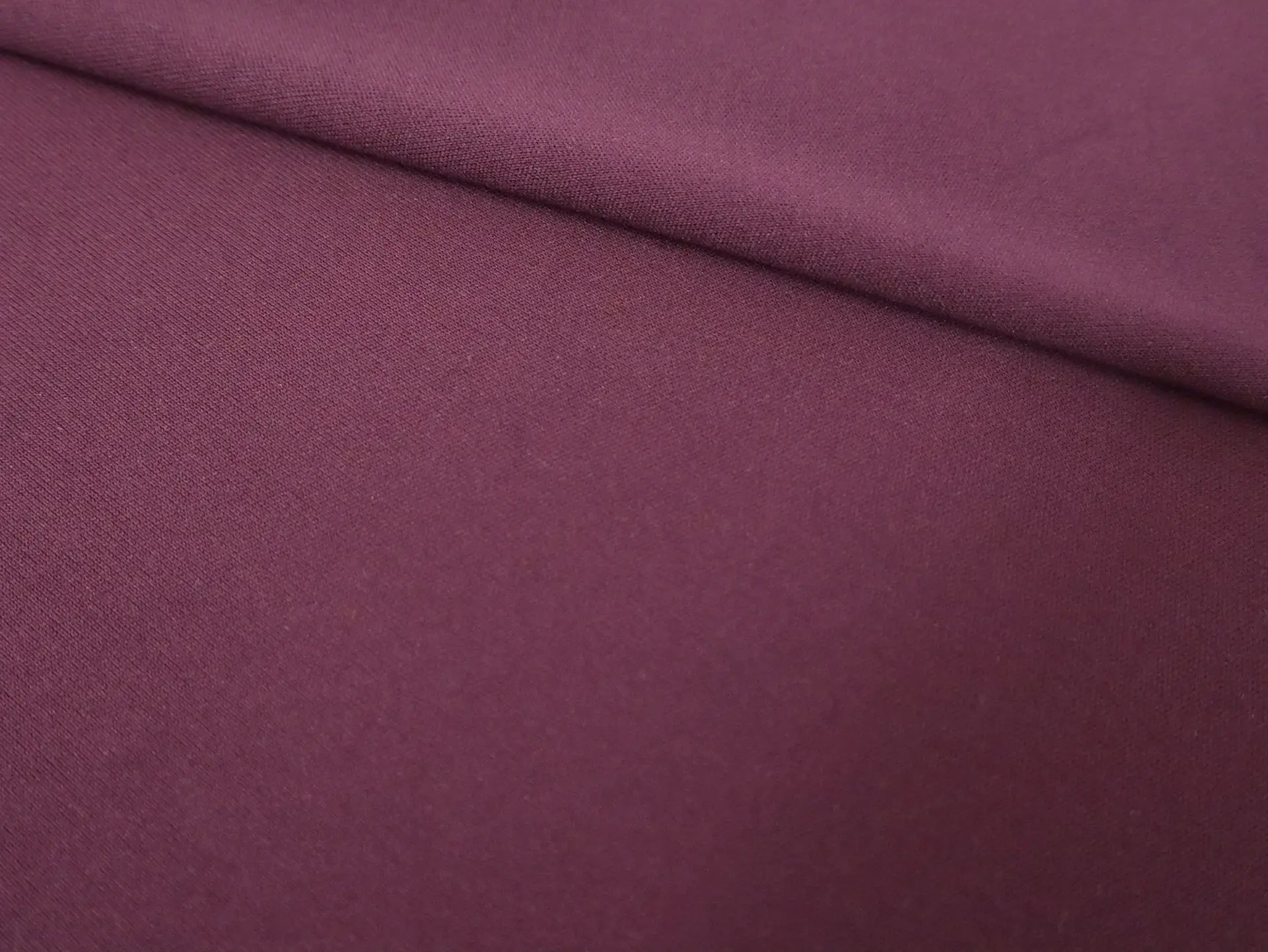 Polyester Knit Lining in Wine
