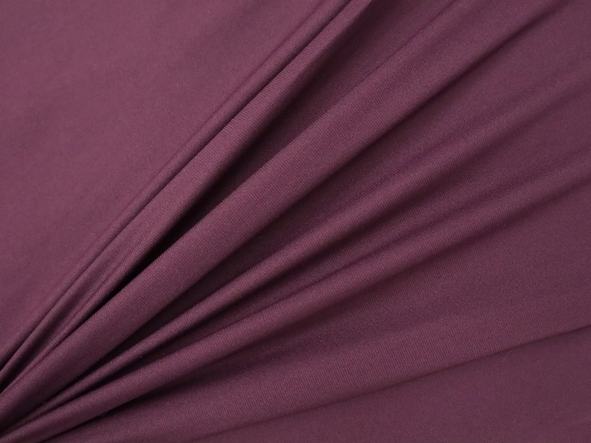 Polyester Knit Lining in Wine