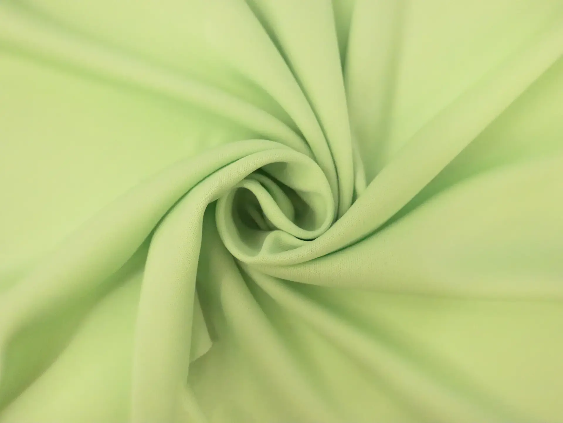 Polyester Knit Lining in Apple Green