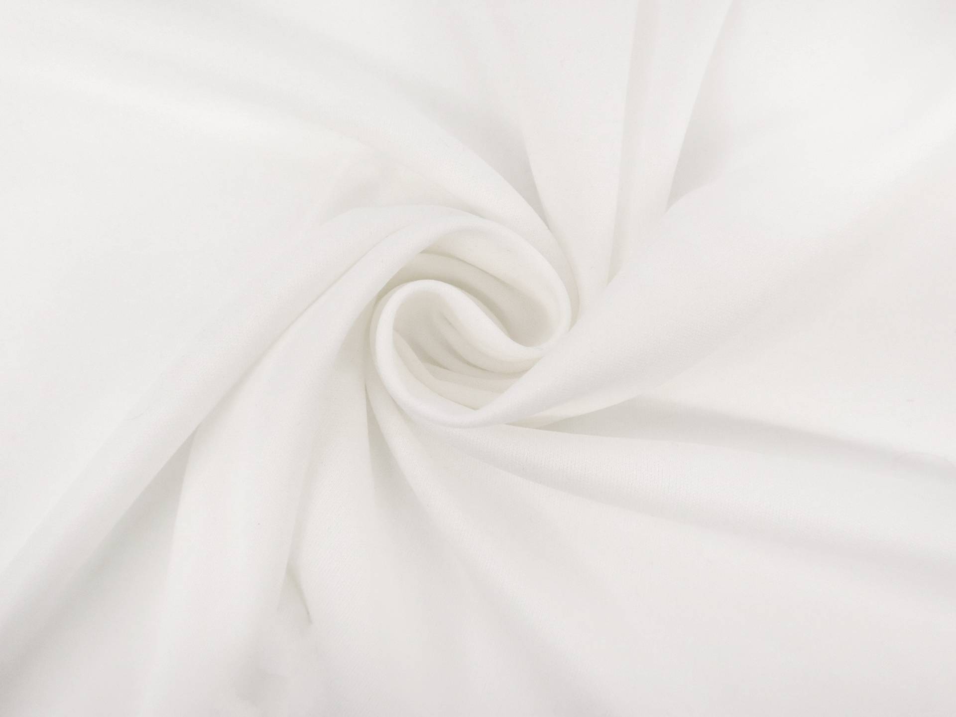 Polyester Knit Lining in Optic White