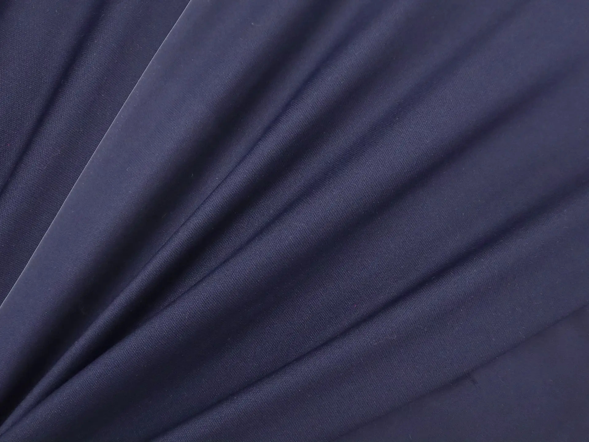 Polyester Knit Lining in Navy