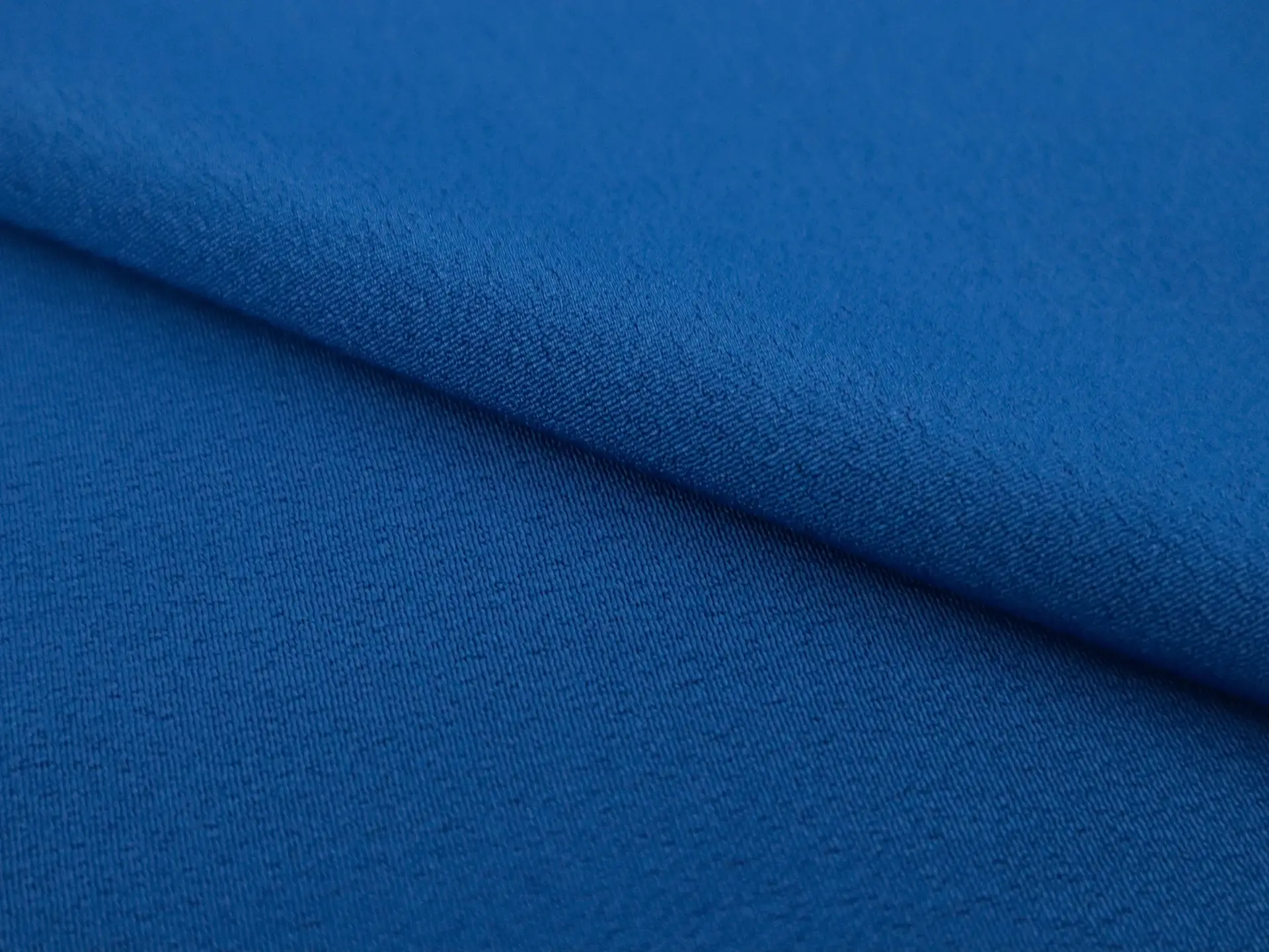 Japanese Marocain Crepe in Royal Blue