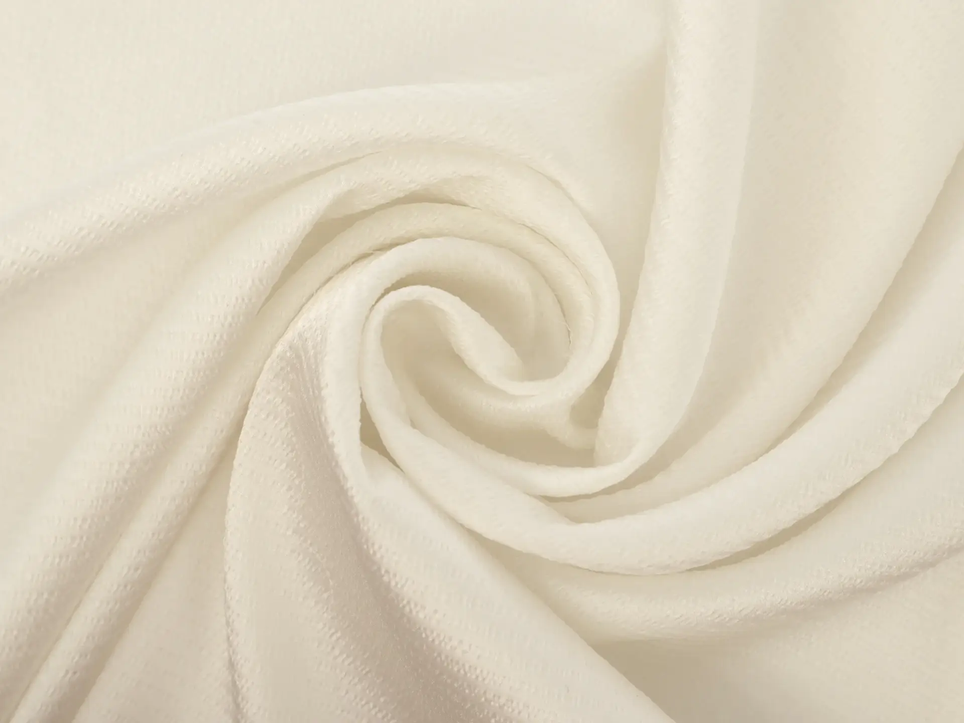 Textured Silk Jacquard in Ivory