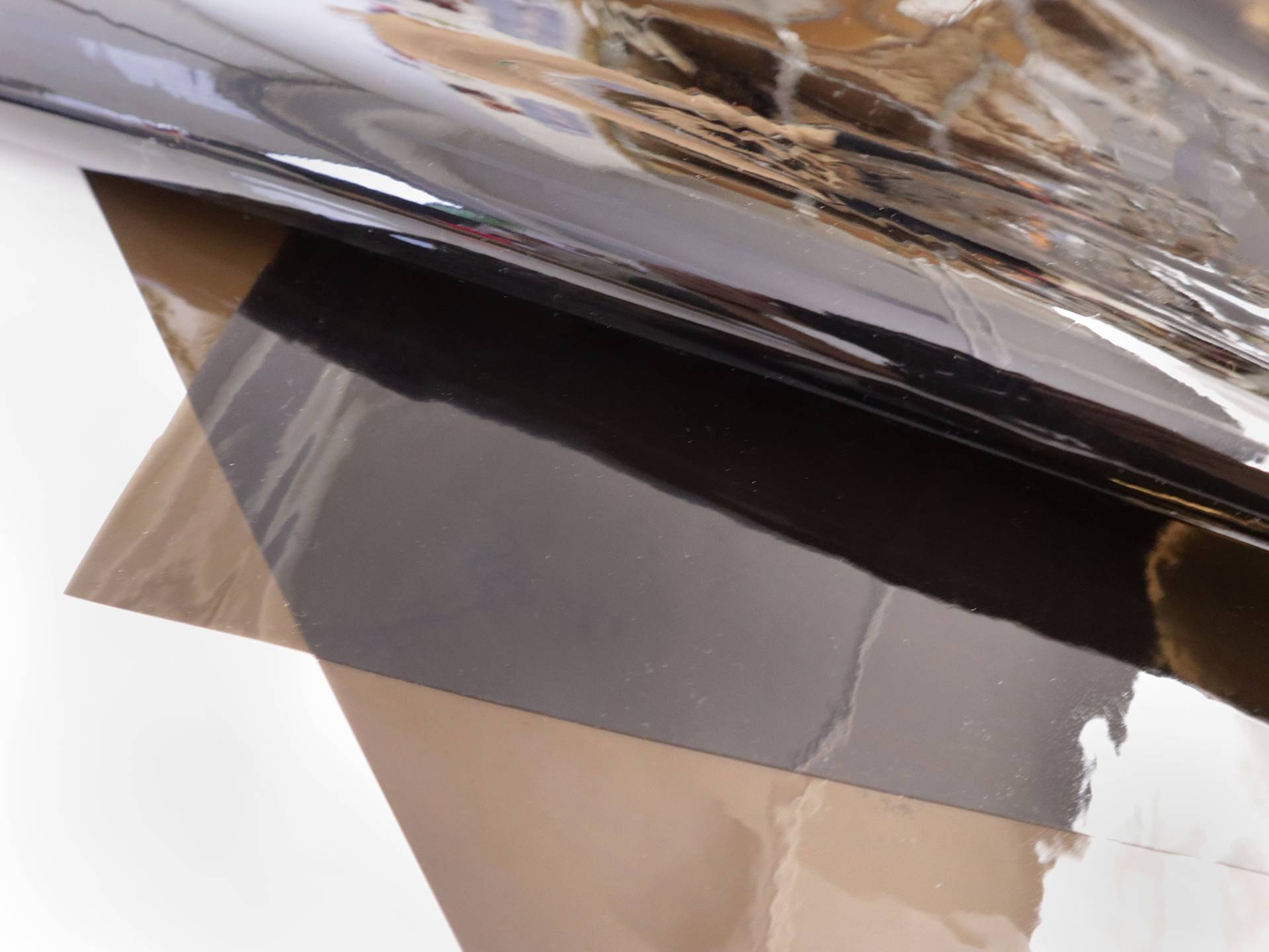 Clear Tinted Plastic in Smoke