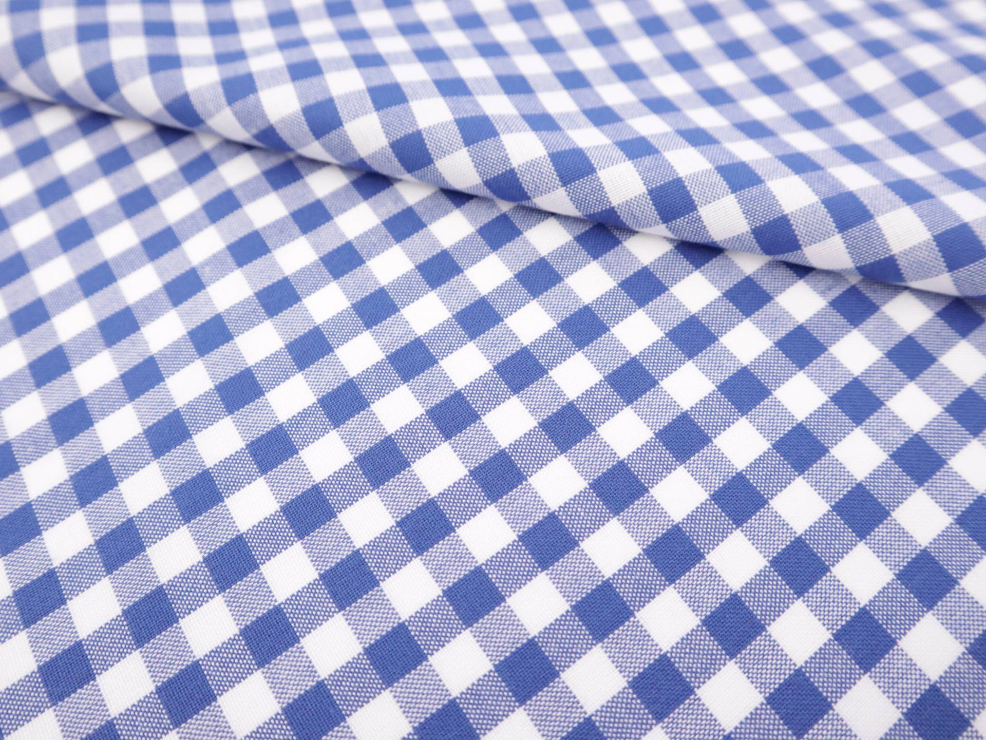 1/4" Cotton Gingham in Royal Blue