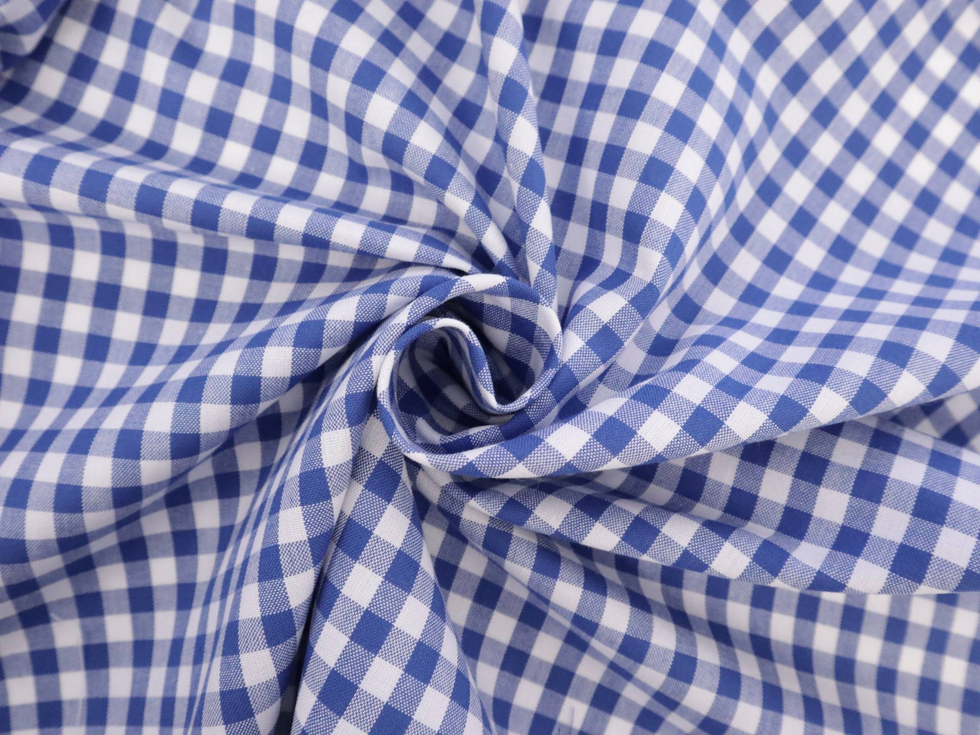 1/4" Cotton Gingham in Royal Blue