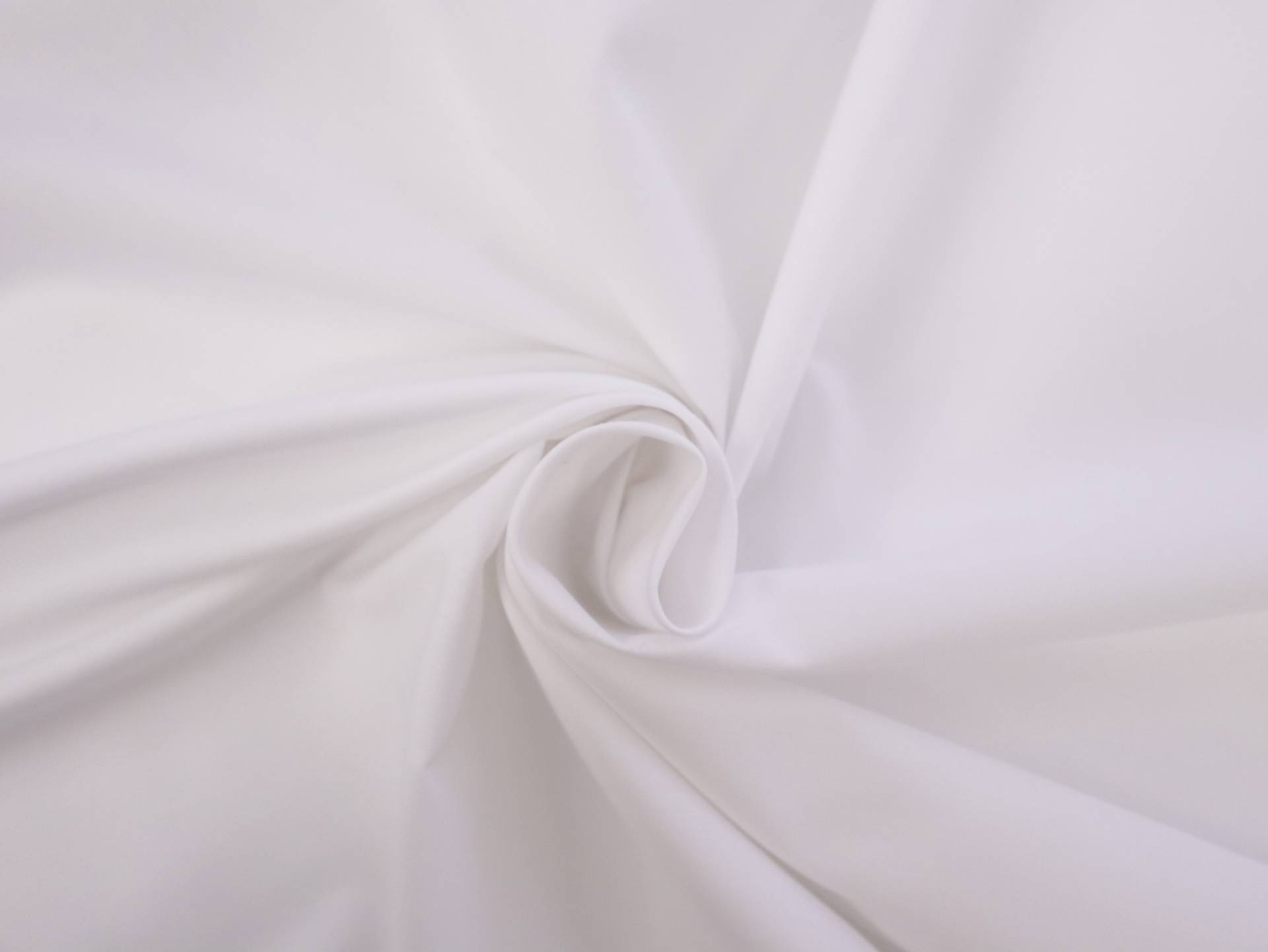 Pima Cotton Poplin in White 