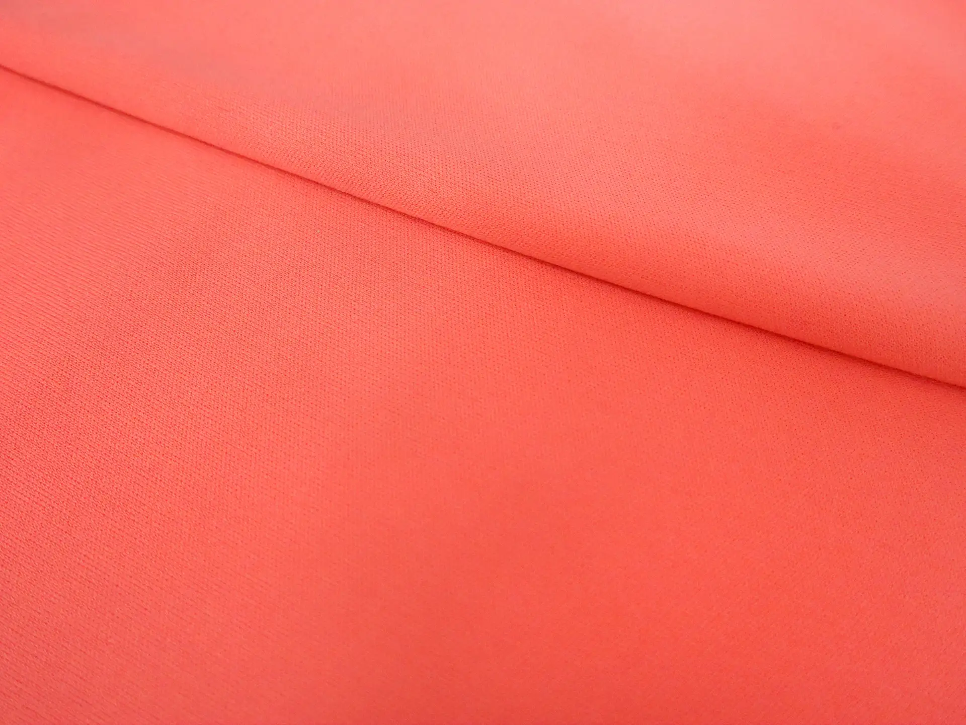 Polyester Knit Lining in Salmon