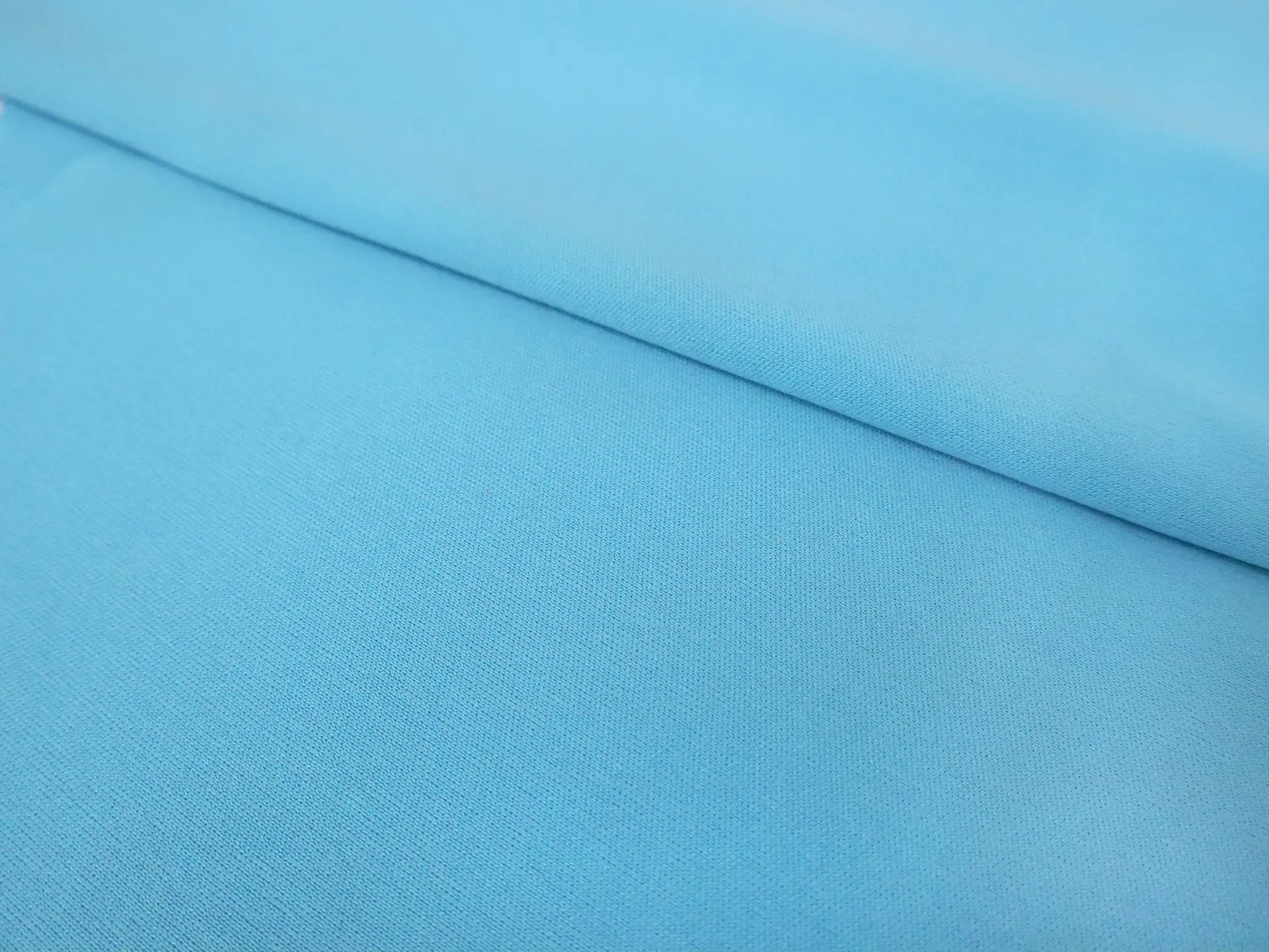 Polyester Knit Lining in Cerulean