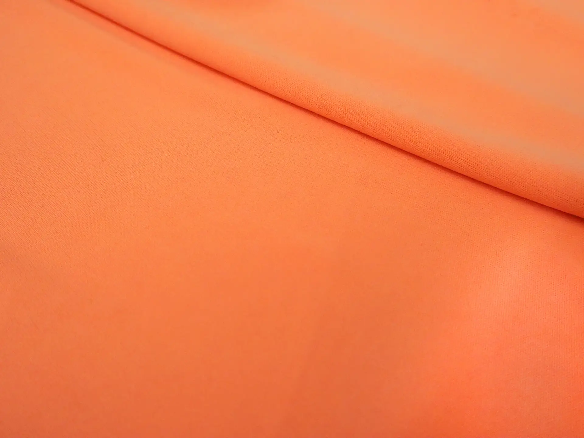 Polyester Knit Lining in Cantaloupe 