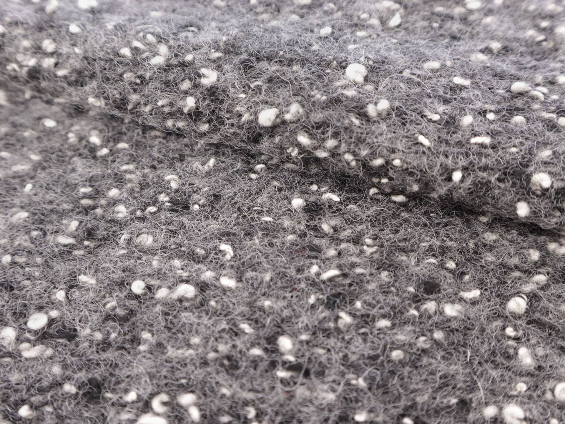 Italian Bouclé Knit in Grey