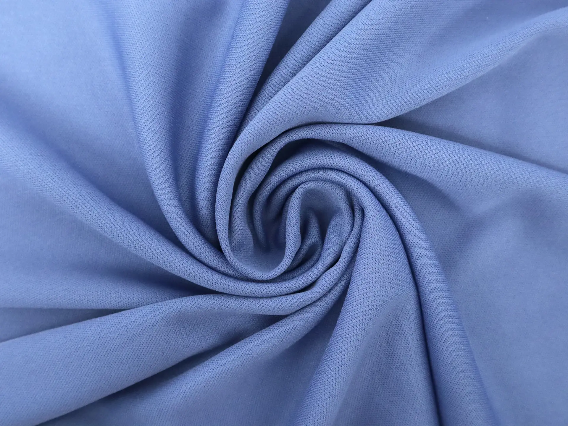 Polyester Knit Lining in Cadet Blue