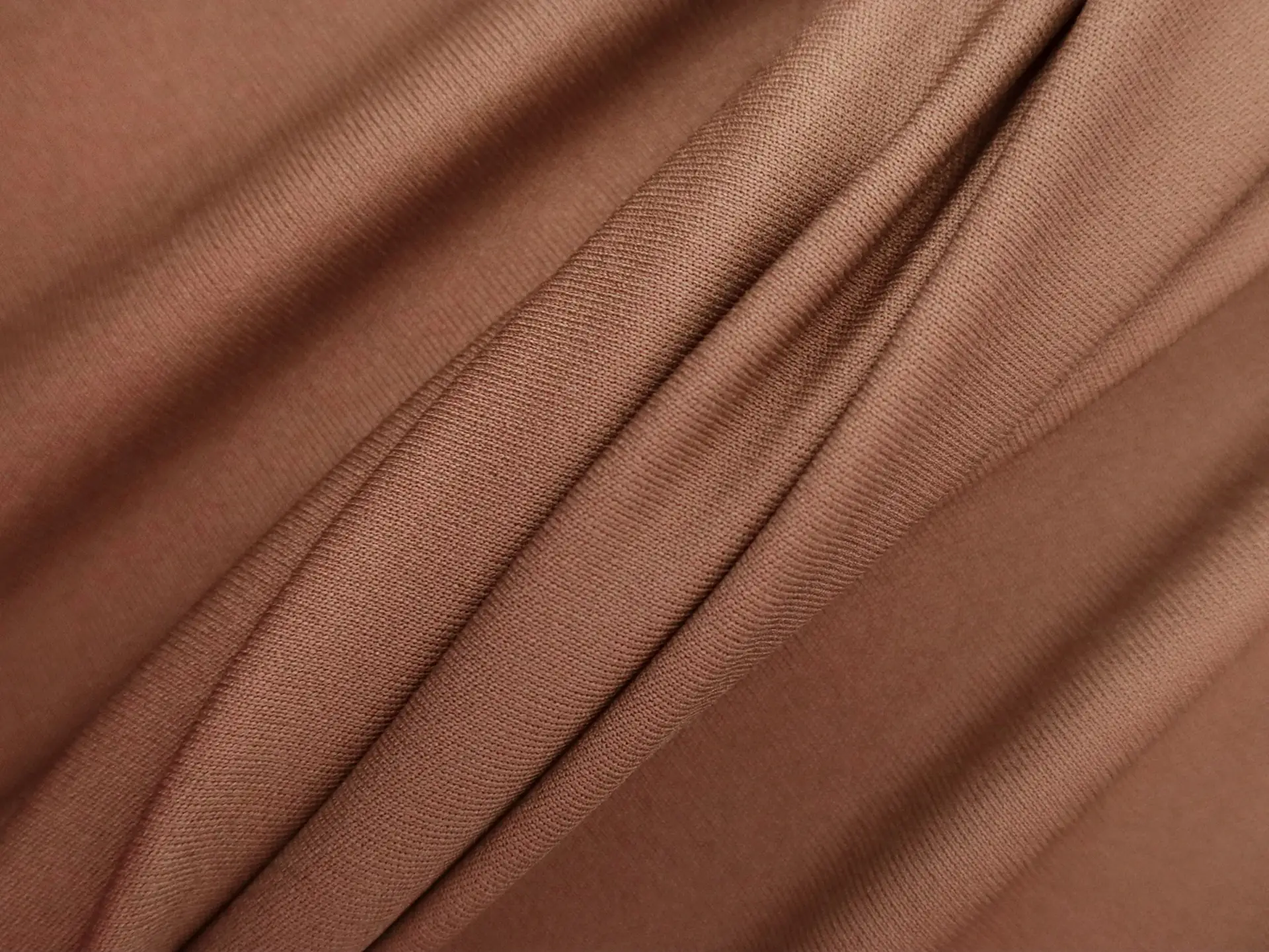 Polyester Knit Lining in Auburn