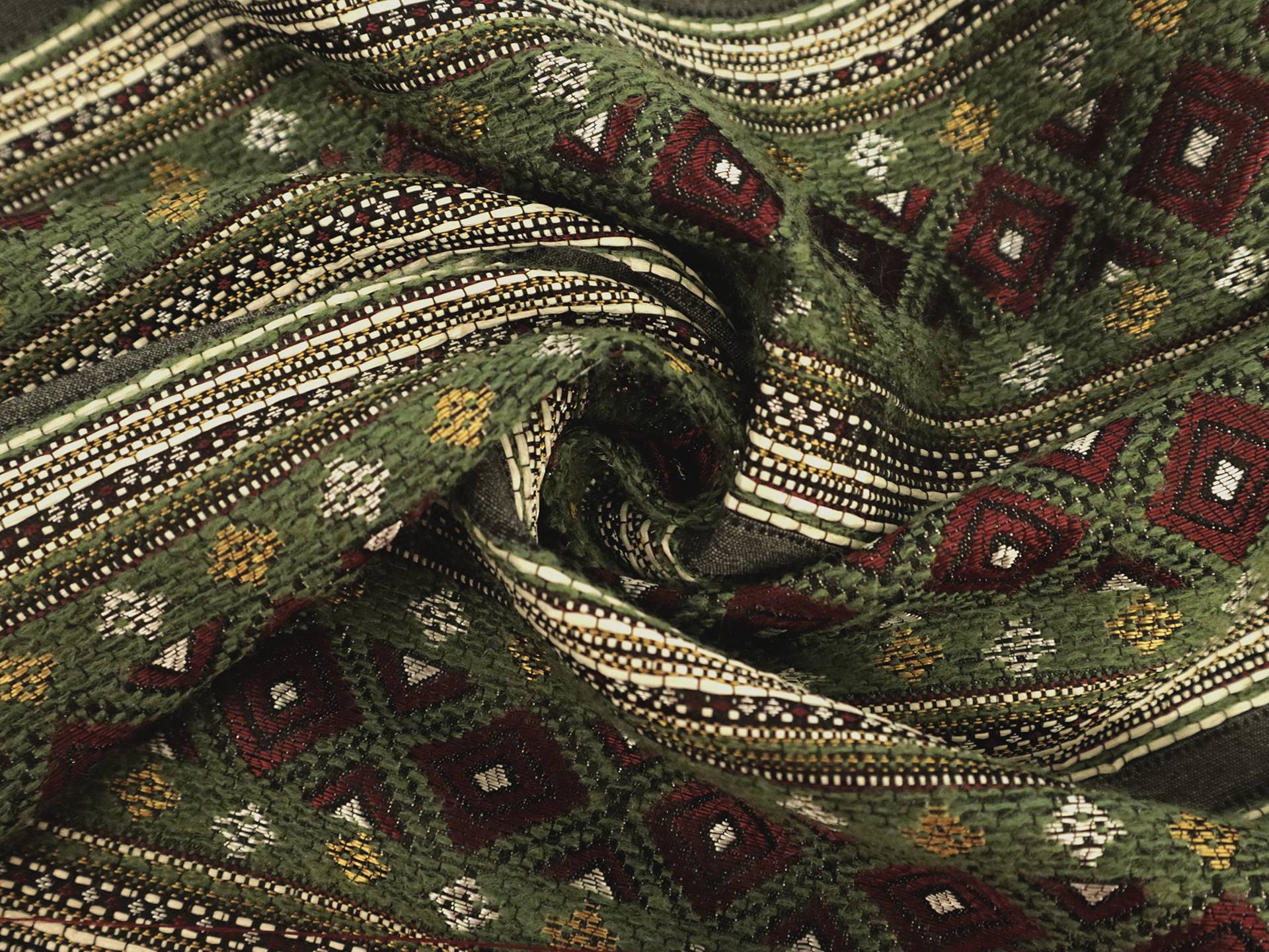 Viscose and Acetate Blend Brocade