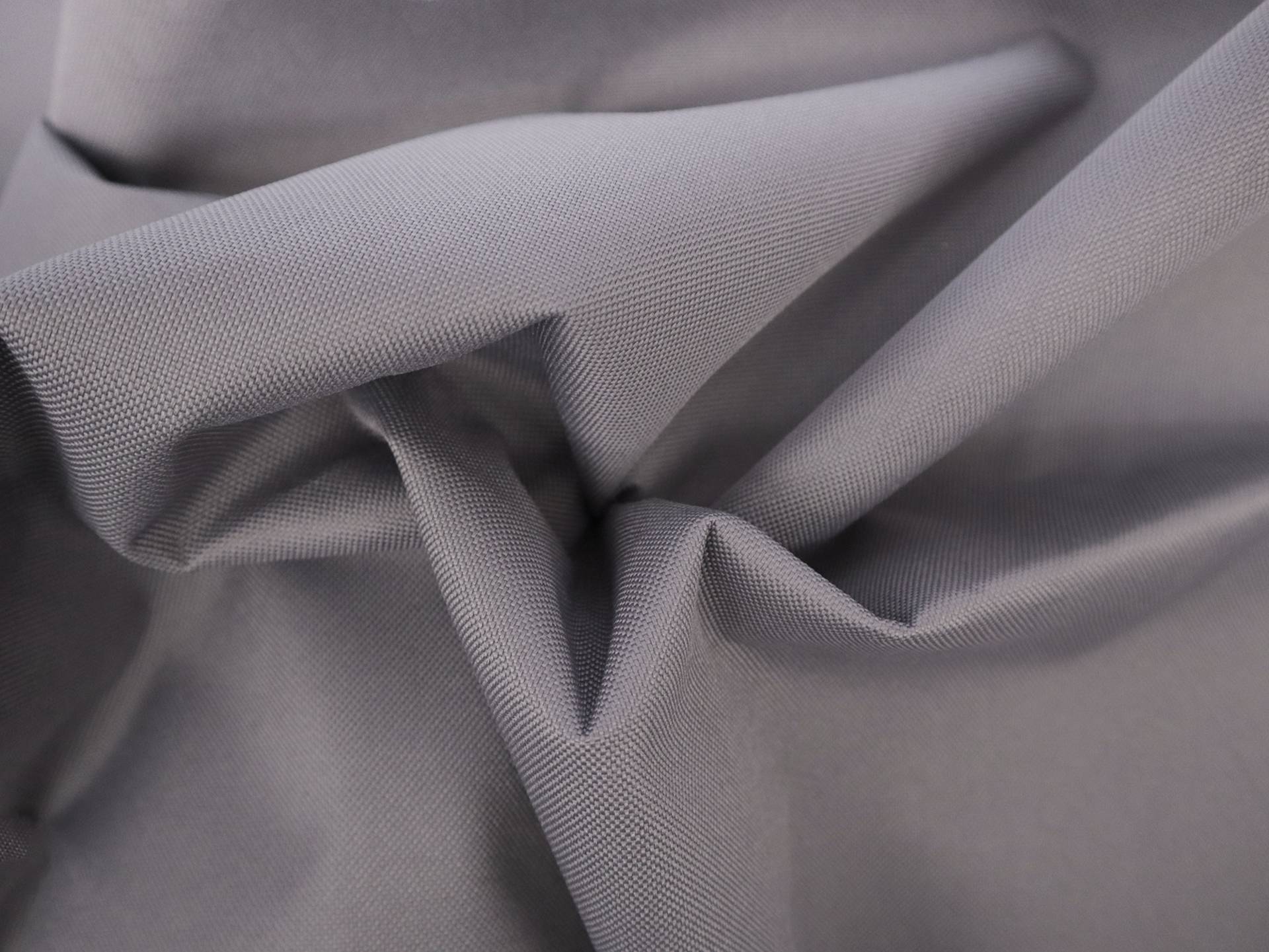 Vinyl Coated Polyester Canvas in Light Charcoal