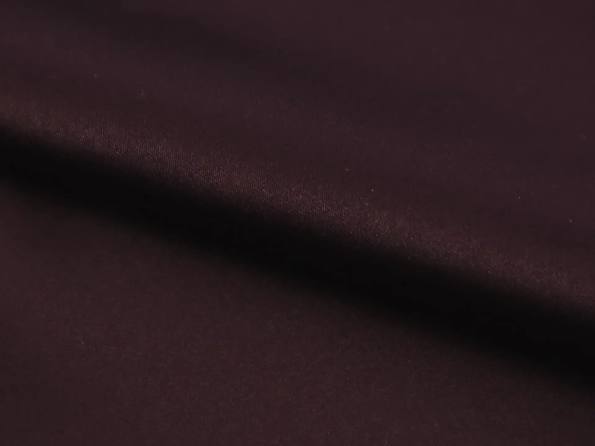 Glossy Polyester Satin in Aubergine