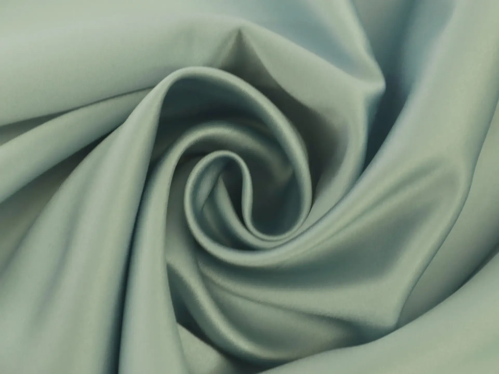 Glossy Polyester Satin in Premier Blue