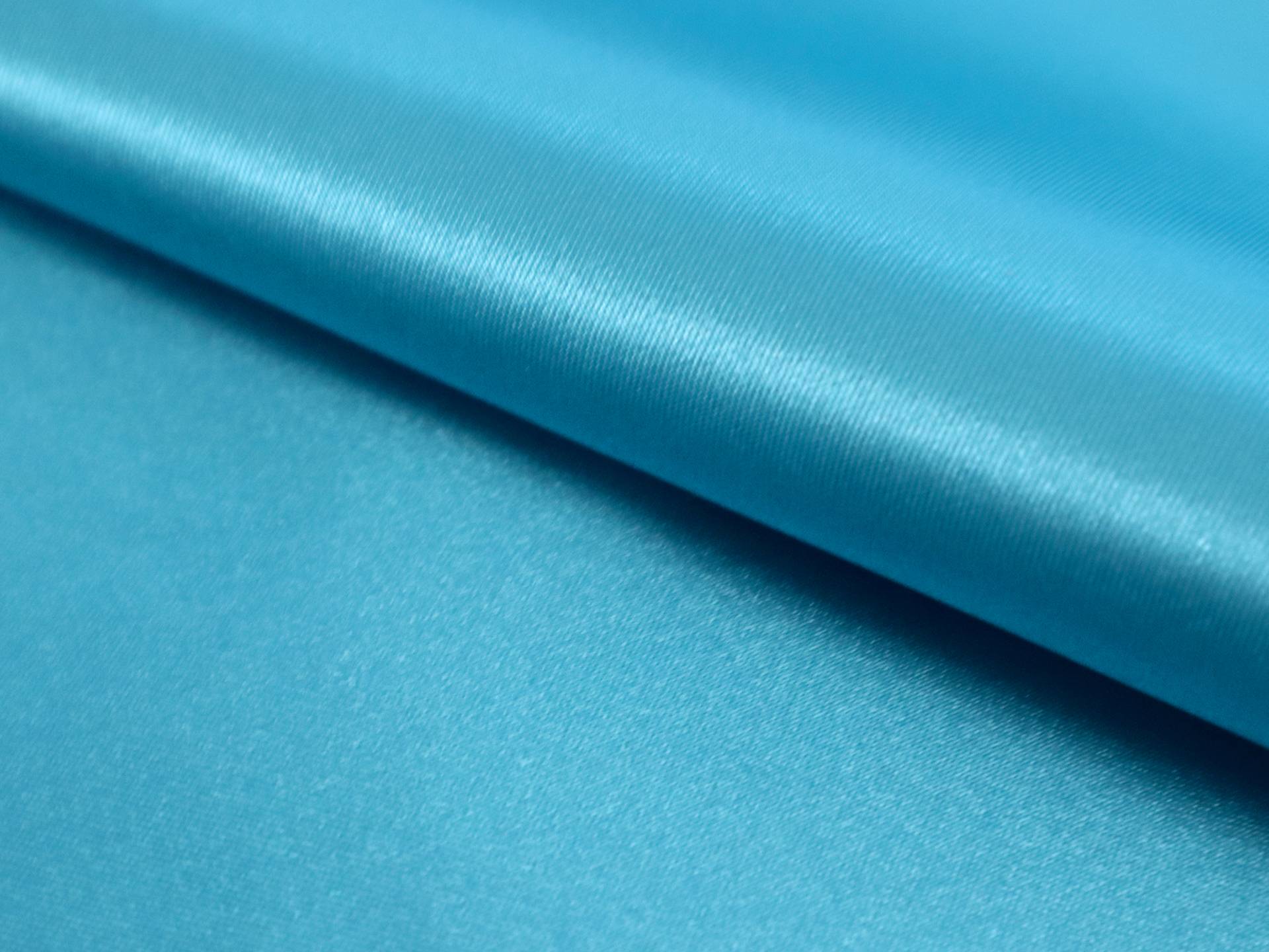 Polyester Satin in Special Teal