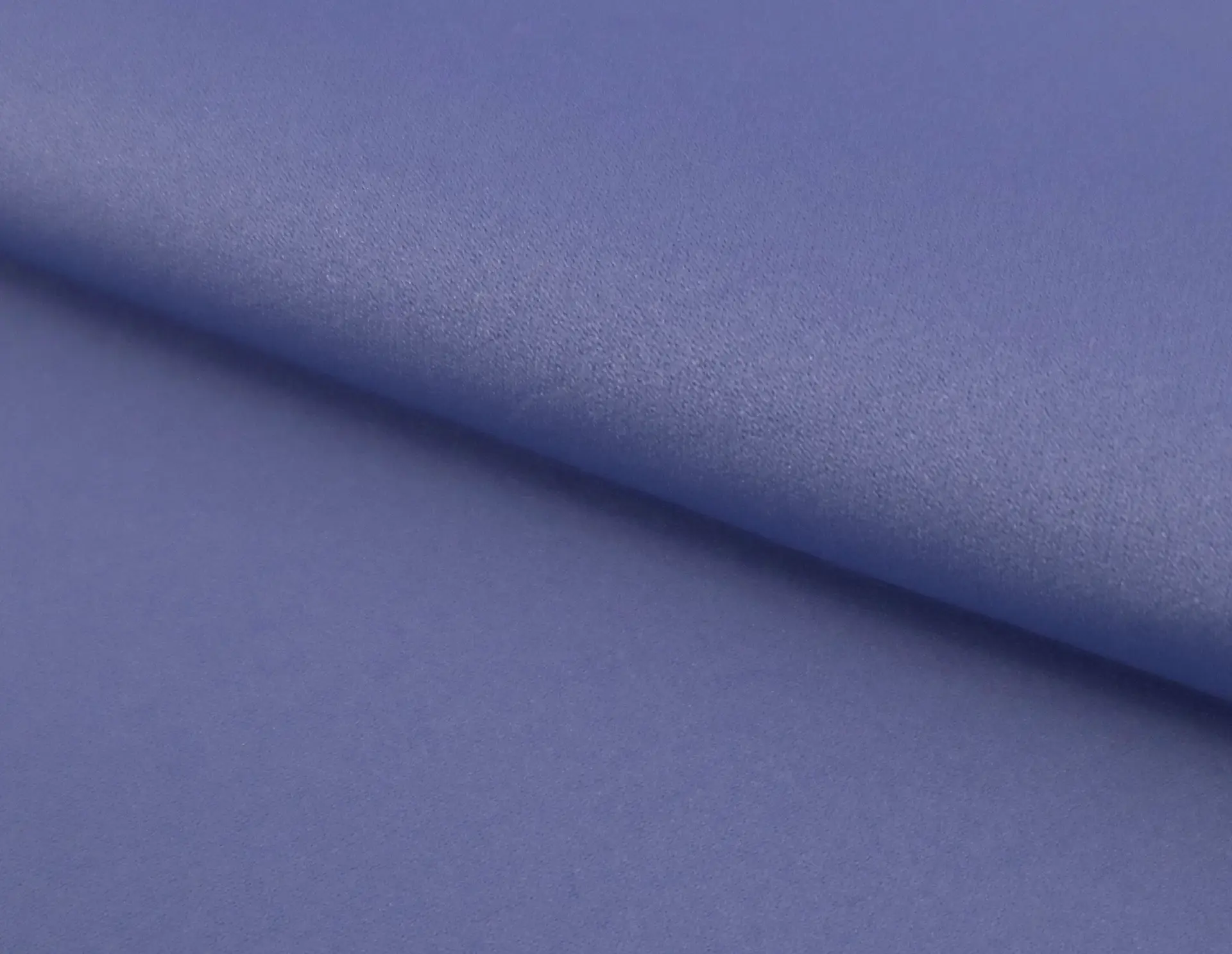 Matte Finish Polyester Satin in New Periwinkle