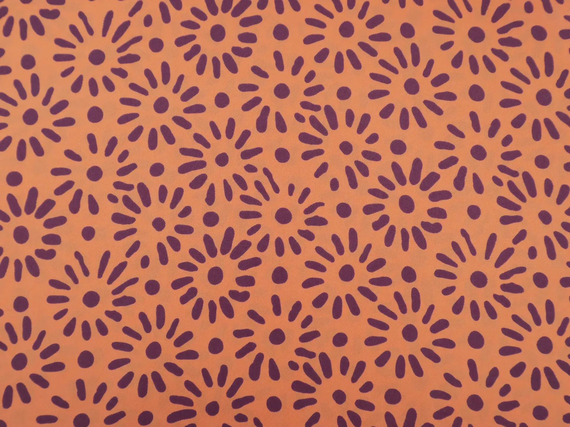 Silk Twill with Minimalist Florals
