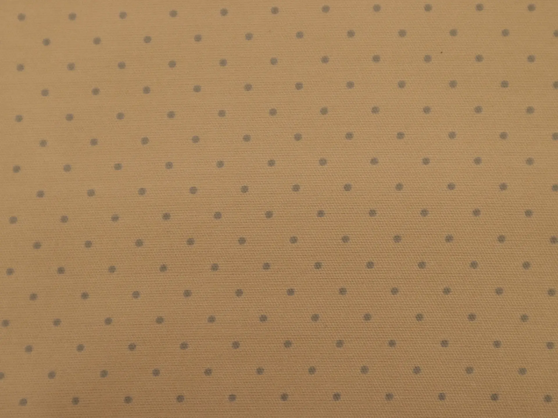 Silk and Wool Shantung with Polka Dots in Grey