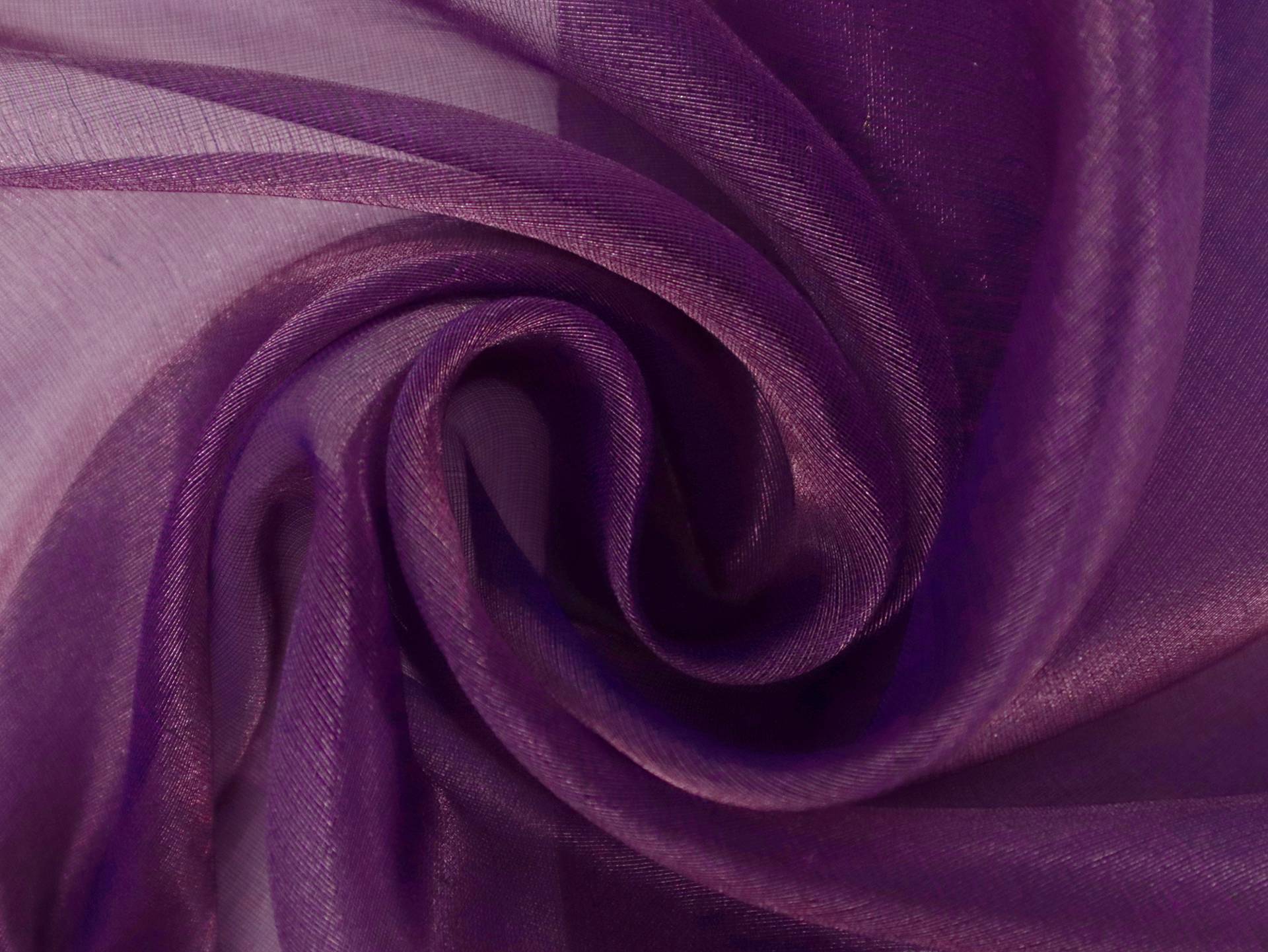 Metallic Silk Organza in Purple