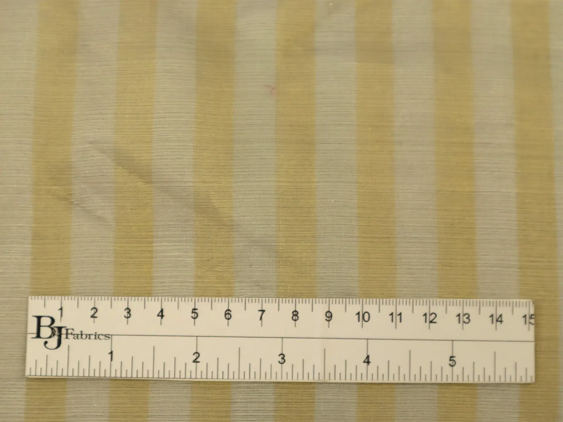 Metallic Organza Stripe