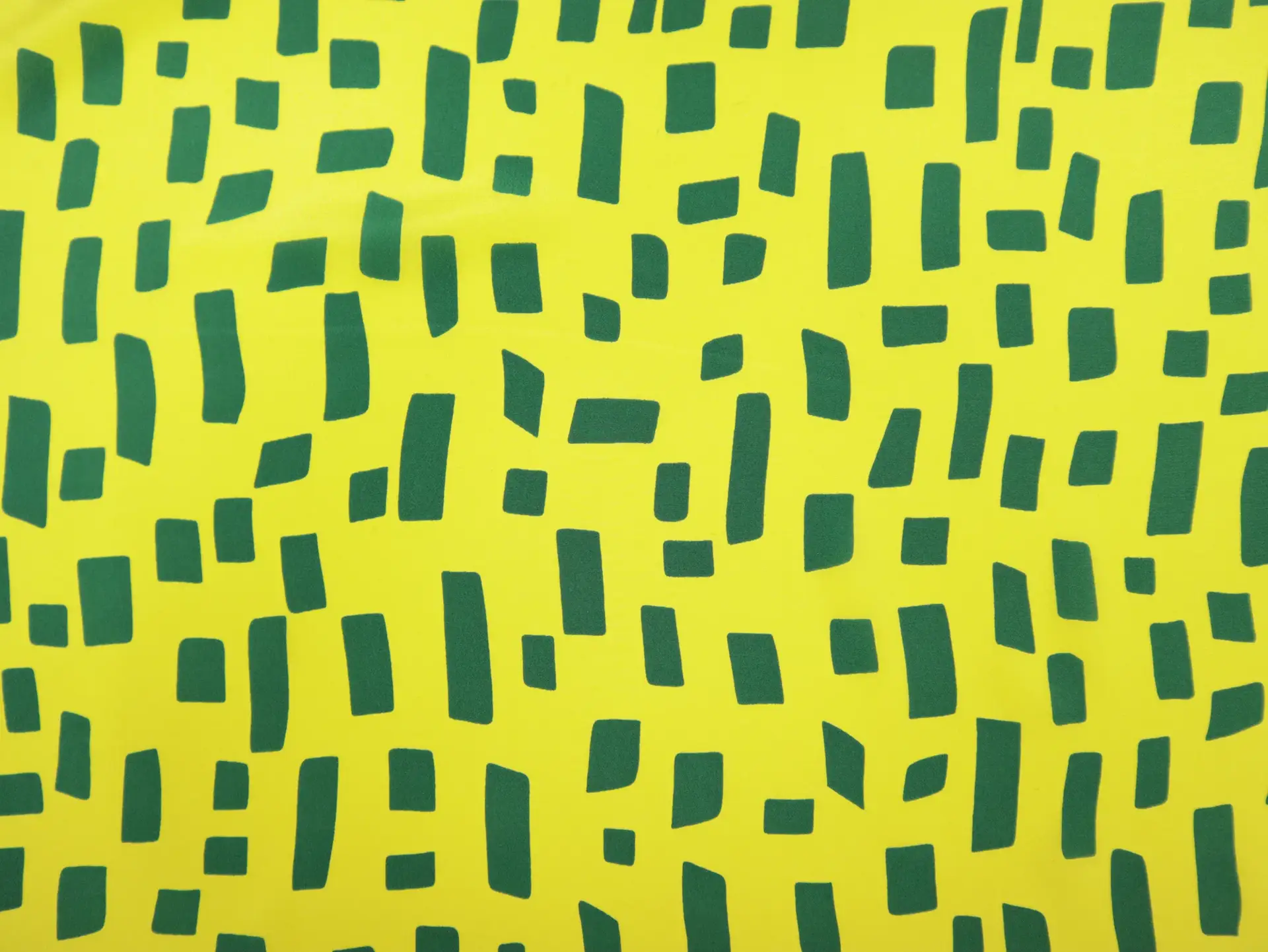 Silk Crepe de Chine with Rectangles Print