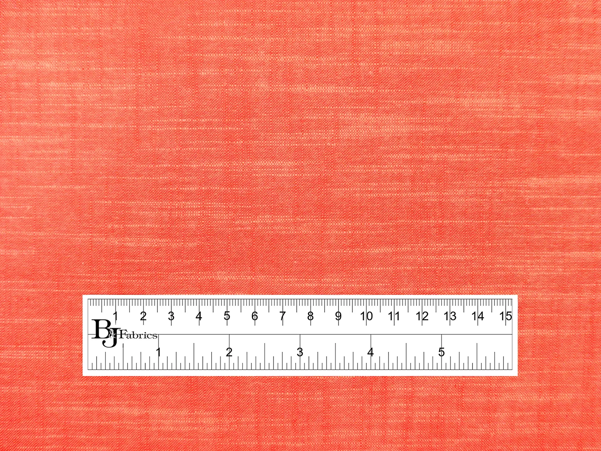 Textured Cotton in Poppy