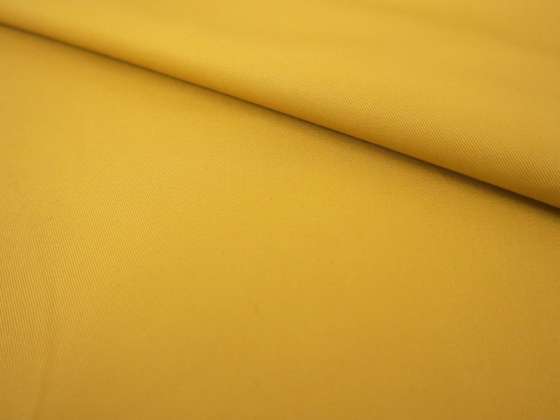 Japanese Fine Cotton Gabardine in Gold
