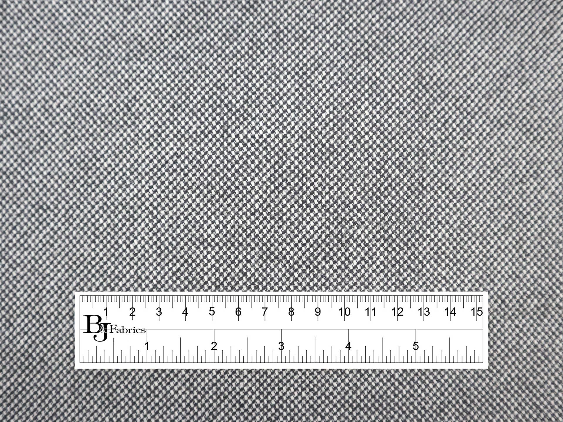 Italian Wool Suiting in Charcoal