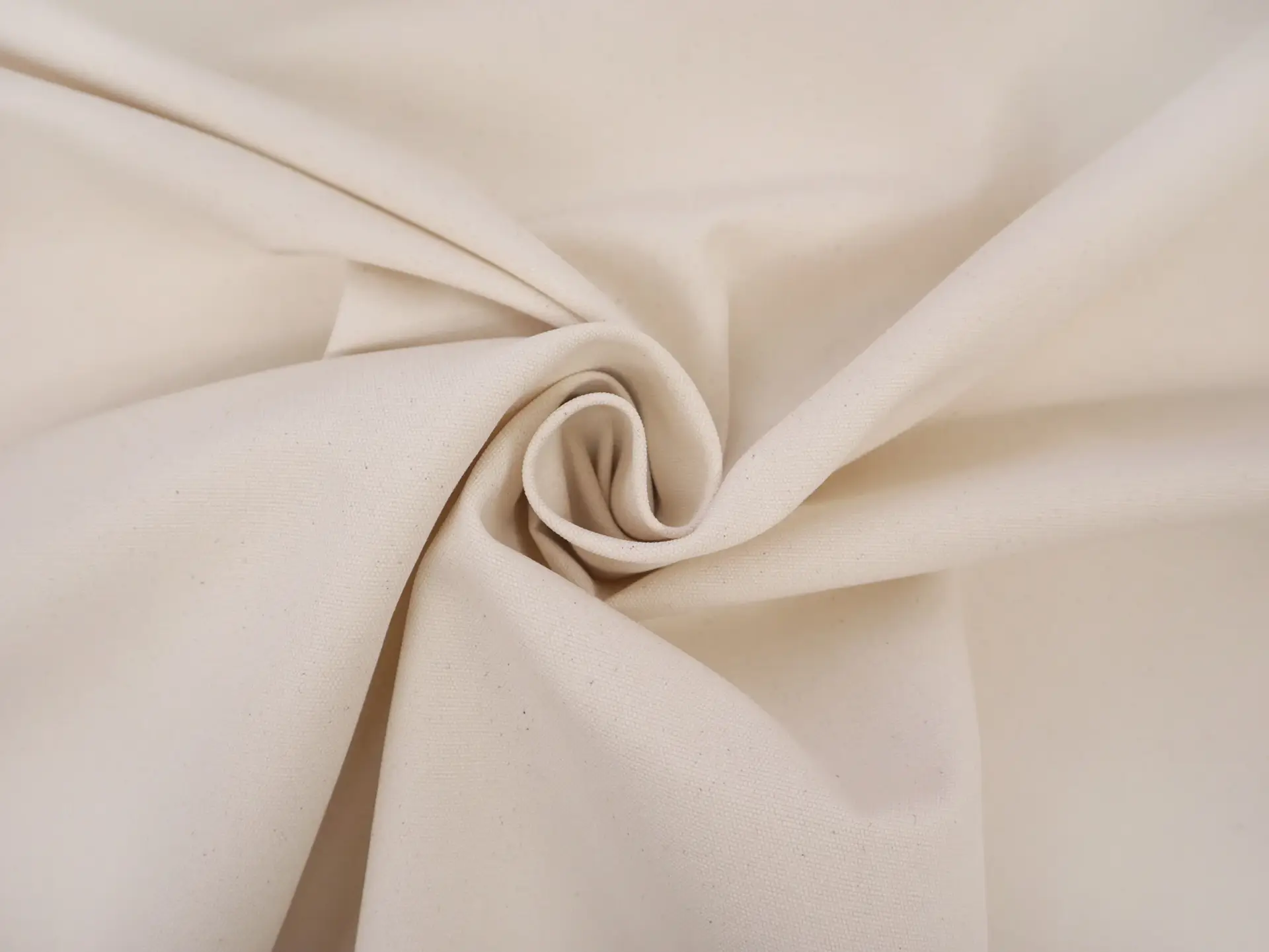 8.5 oz Cotton Brushed Canvas in Natural