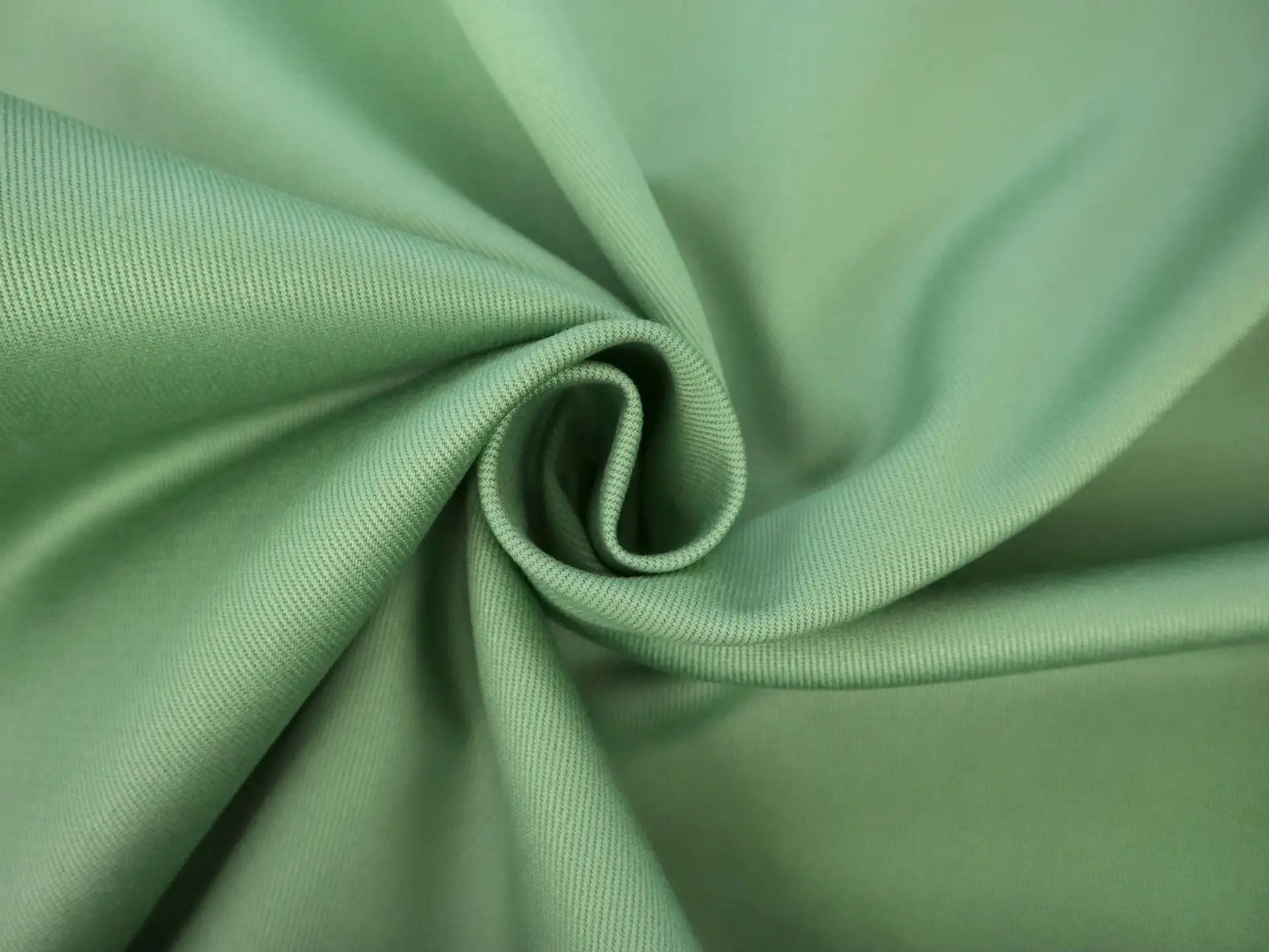 10 oz Cotton High Performance Bull Denim in Spruce Green