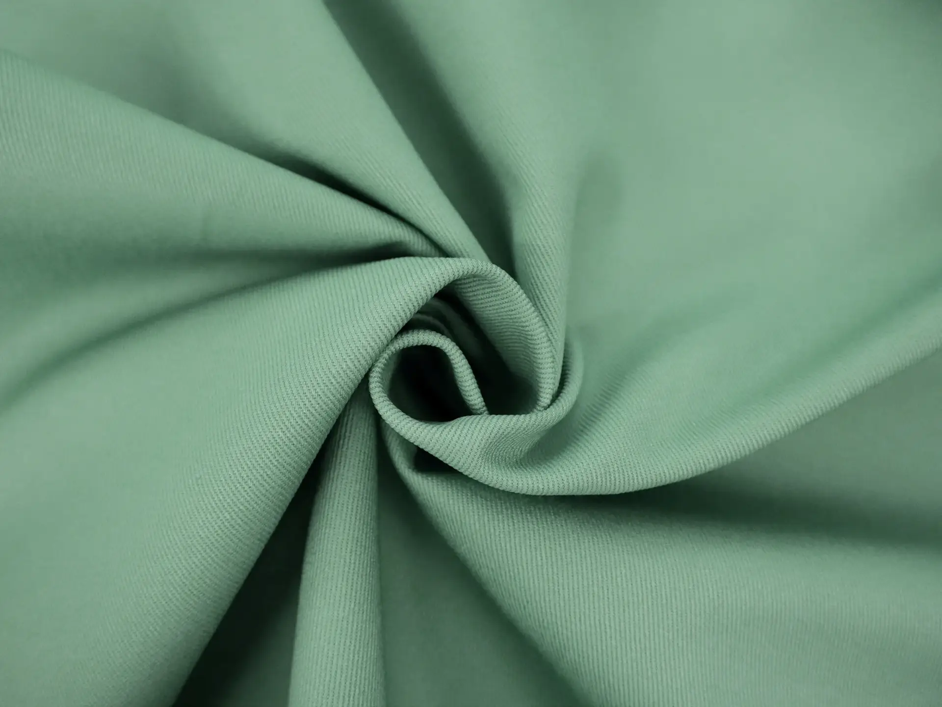 10 oz Cotton High Performance Denim in Ivy Green