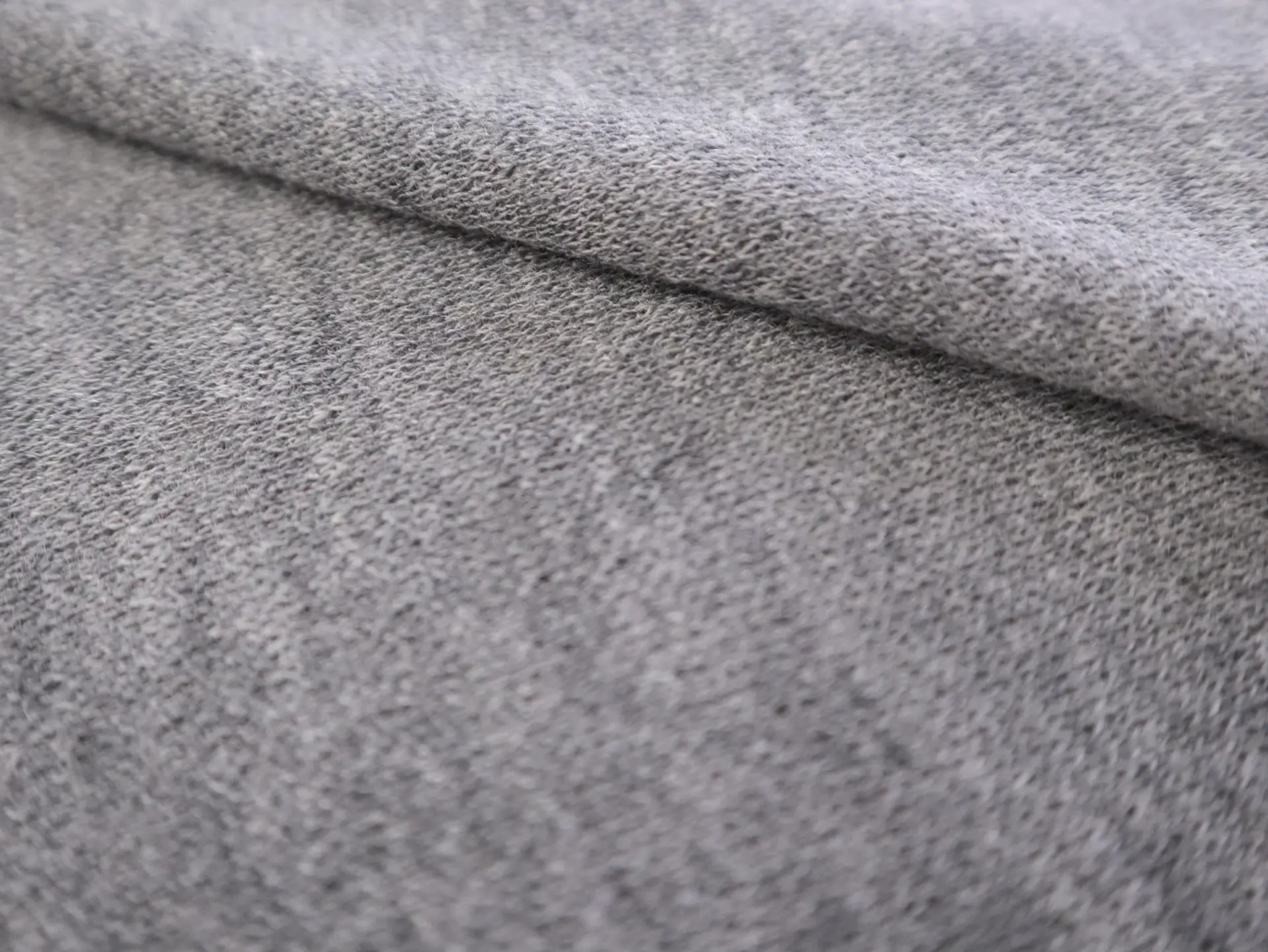 Sheer Wool Knit in Grey