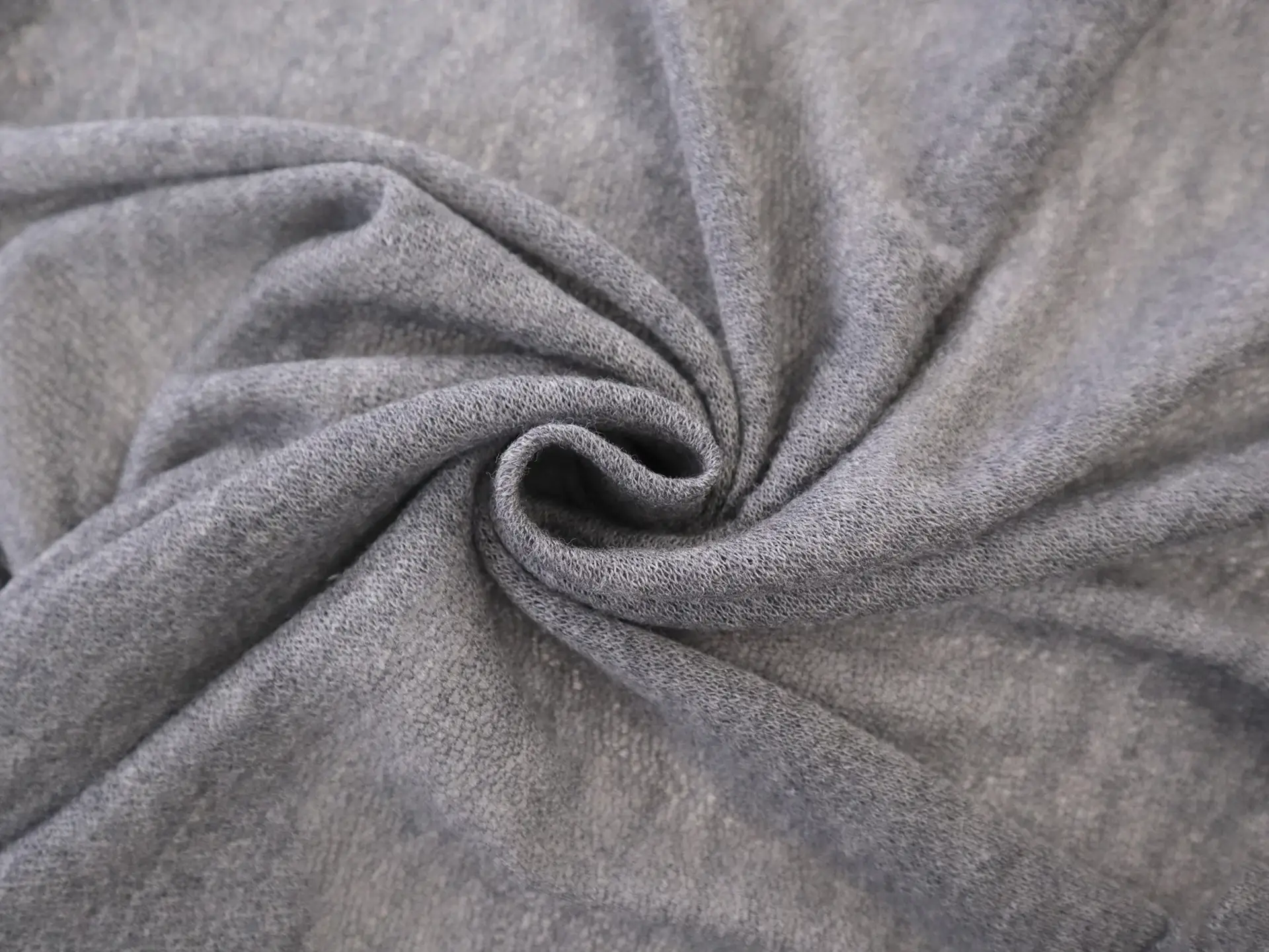 Sheer Wool Knit in Grey