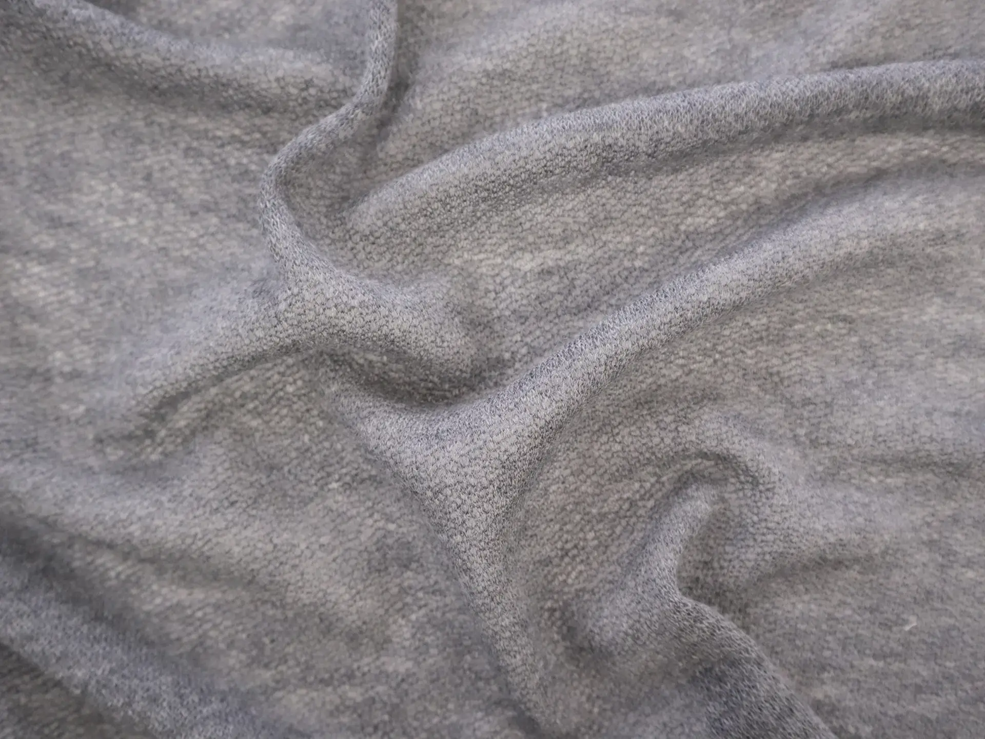 Sheer Wool Knit in Grey