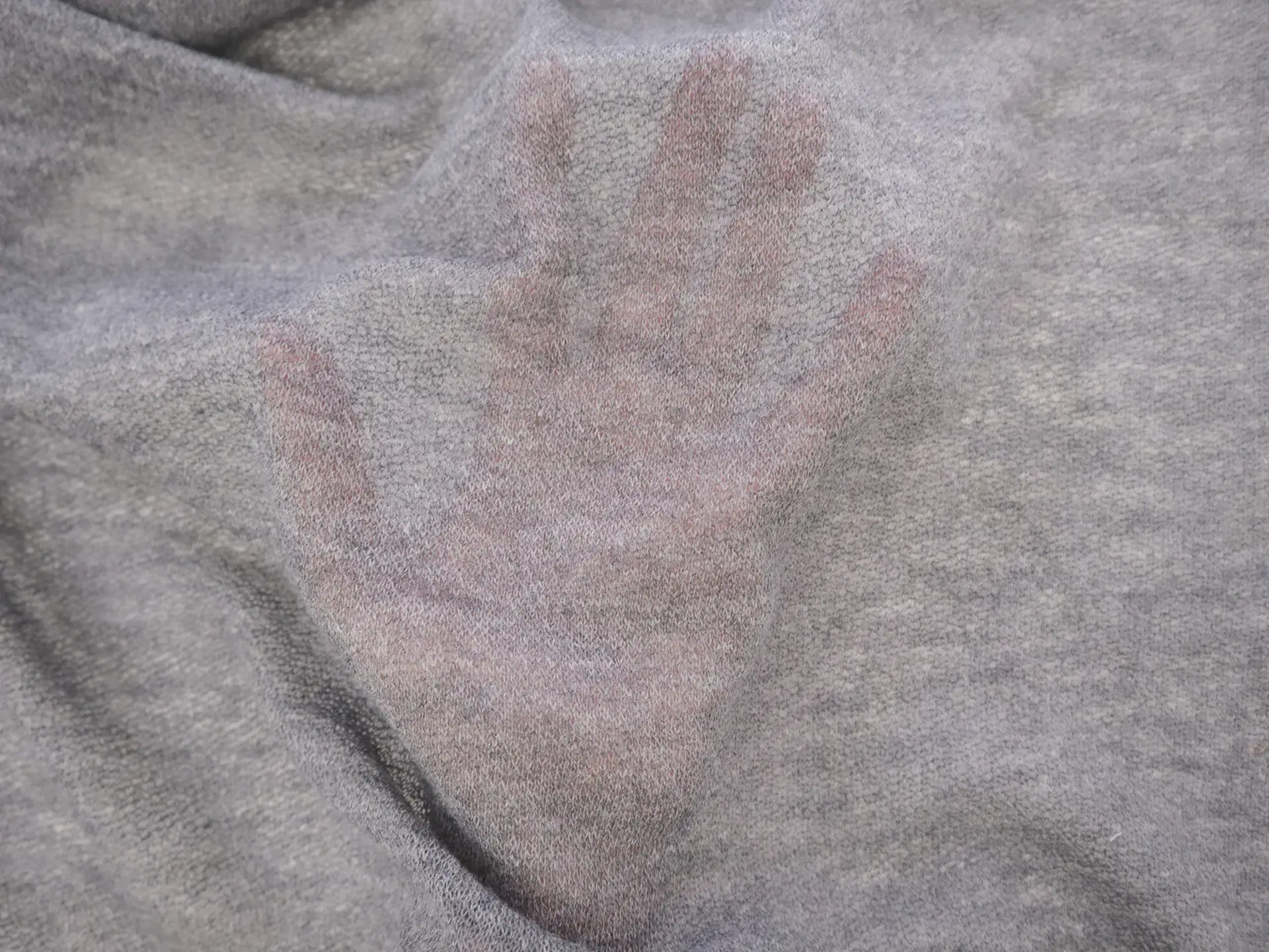 Sheer Wool Knit in Grey