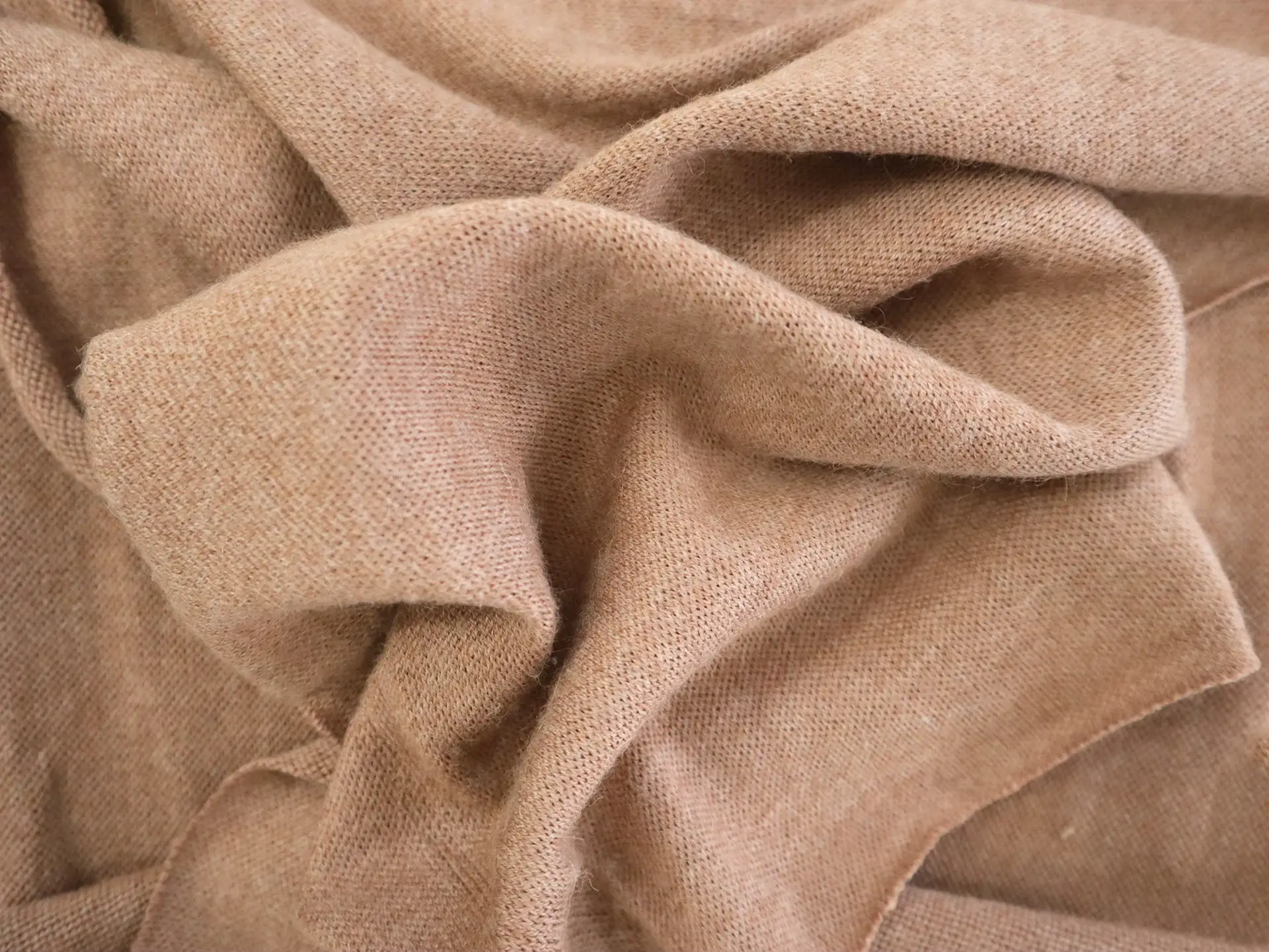 Camel Hair Tubular Knit 
